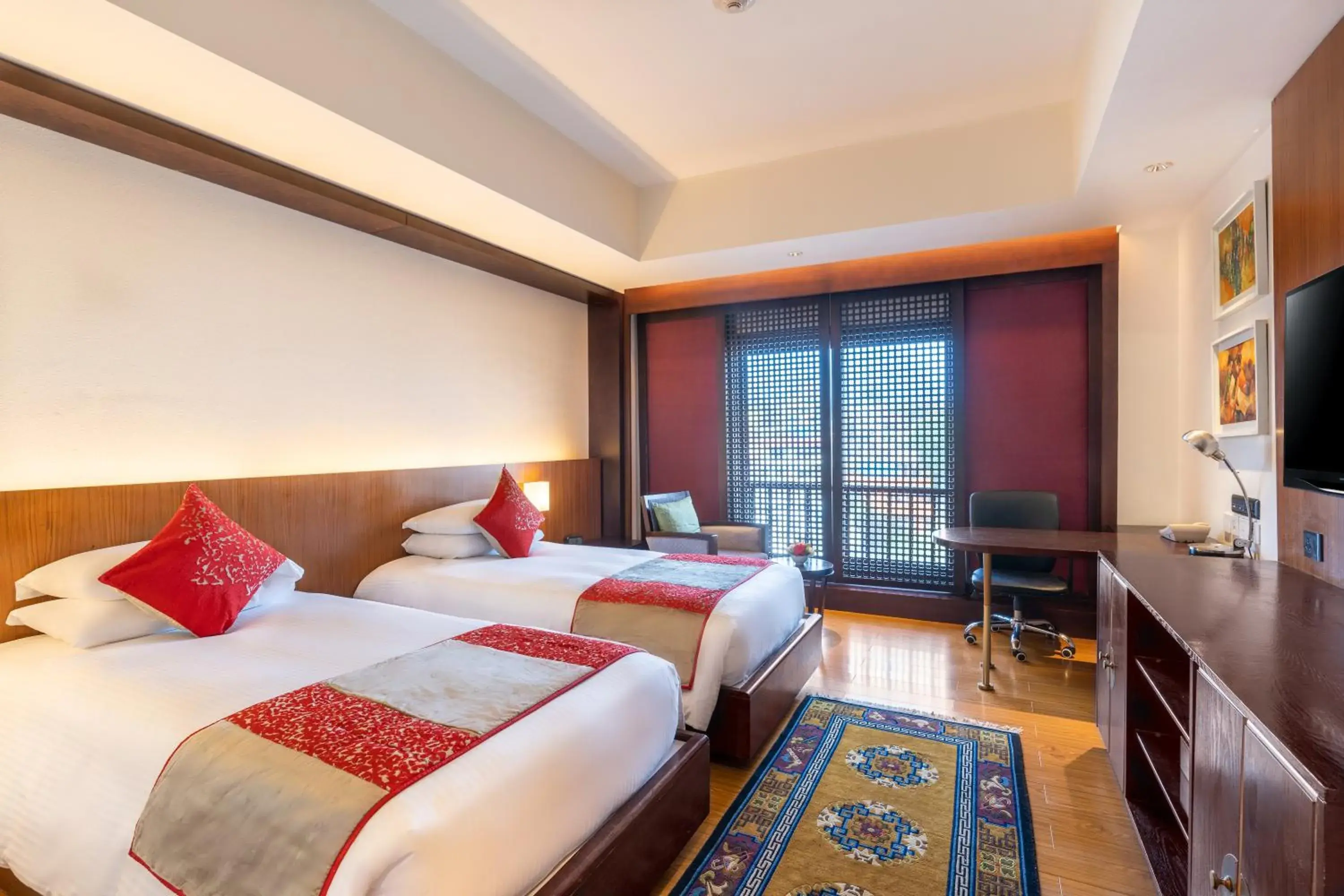 Club Room Twin with Lounge Access and One-way Airport transfer in The Soaltee Kathmandu, Autograph Collection Club Room Twin with Lounge Access and One-way Airport transfer in The Soaltee Kathmandu, Autograph Collection