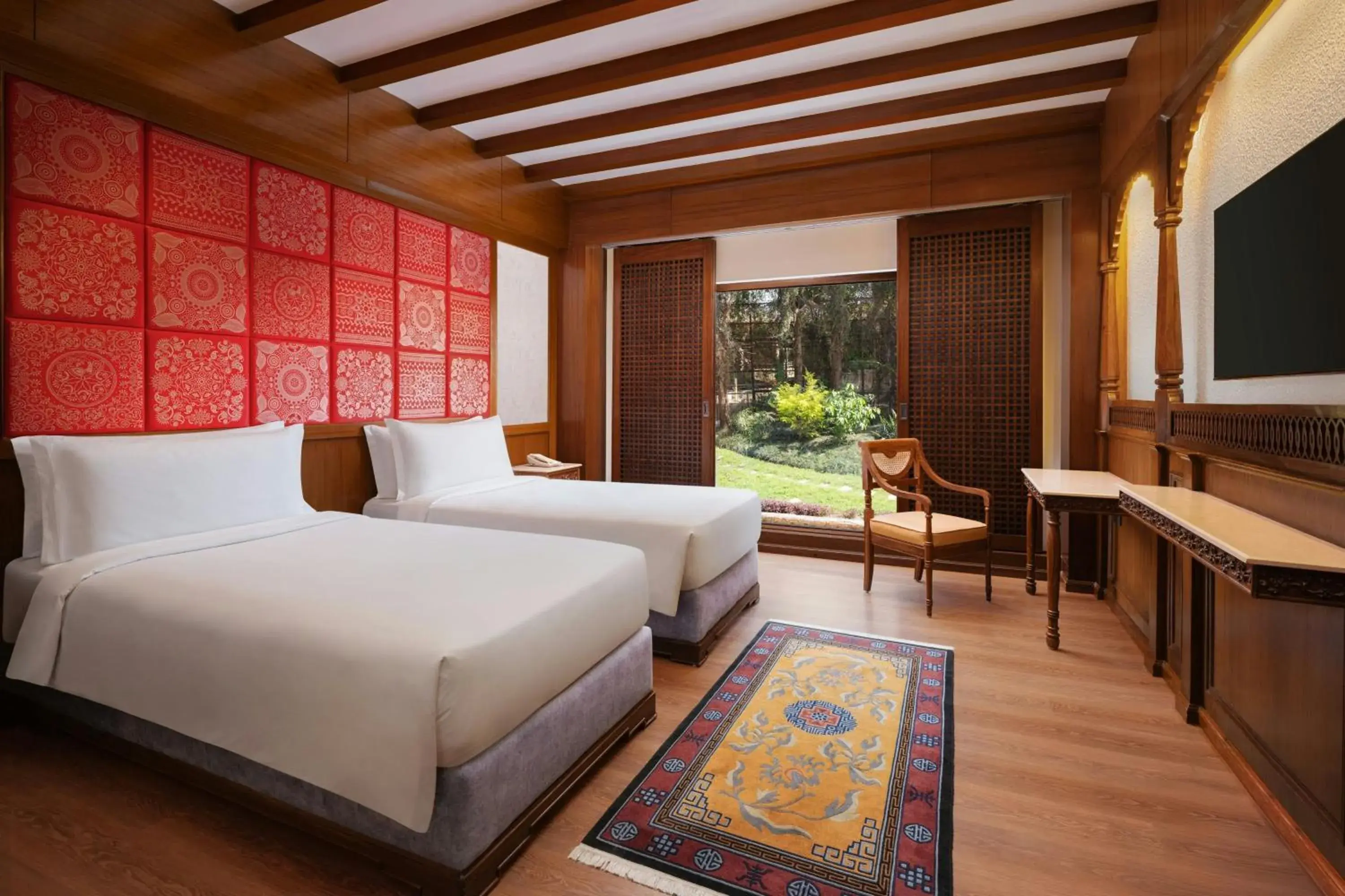 Standard Twin Room with Two Twin Beds and City View in The Soaltee Kathmandu, Autograph Collection Standard Twin Room with Two Twin Beds and City View in The Soaltee Kathmandu, Autograph Collection