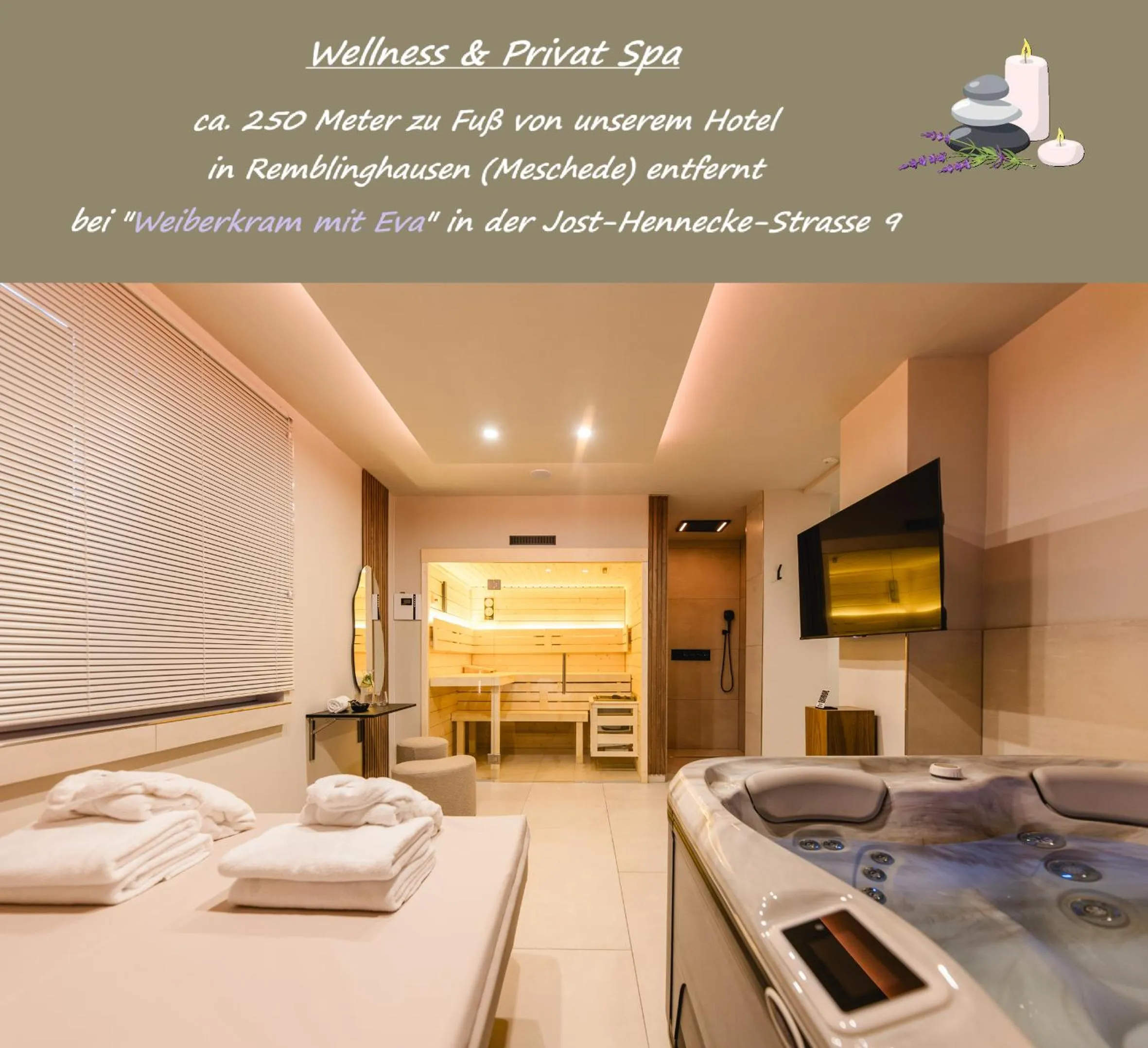 Spa and wellness centre/facilities, Bed in Landhotel Donner