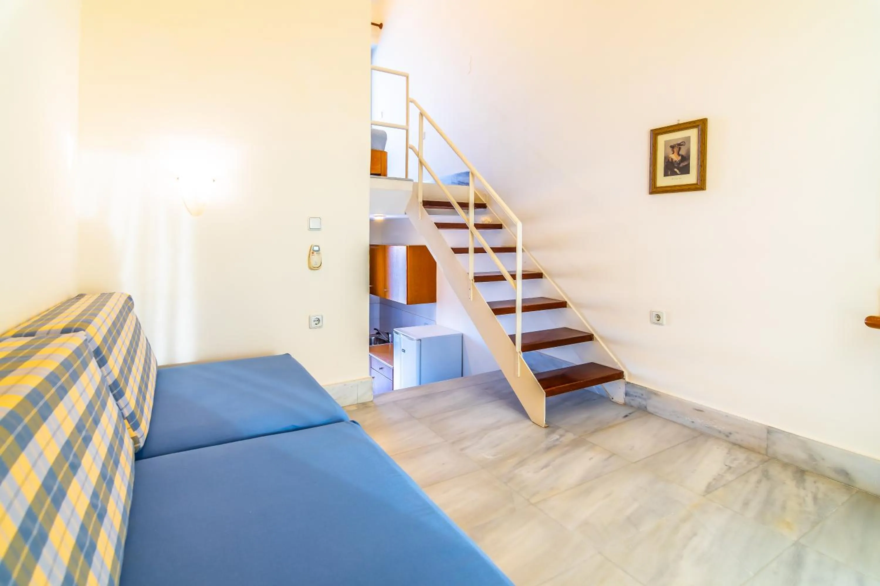 Living room in Orestis Hotel Sea View Apartments