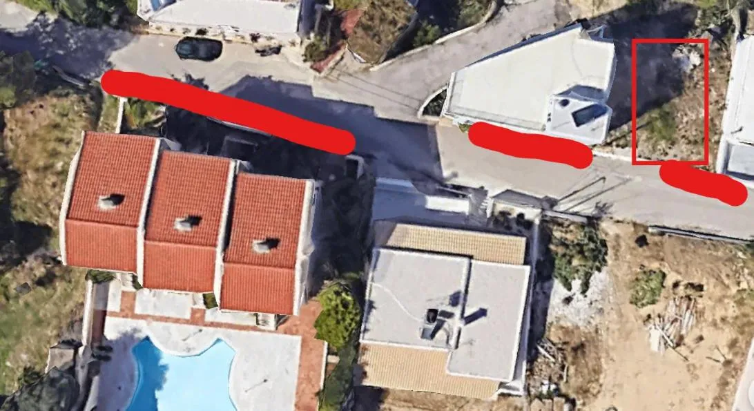 Property building in Orestis Hotel Sea View Apartments