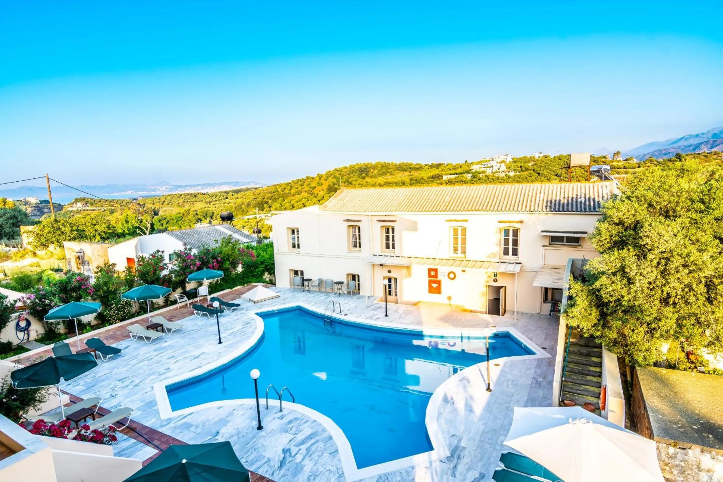 Property building in Orestis Hotel Sea View Apartments