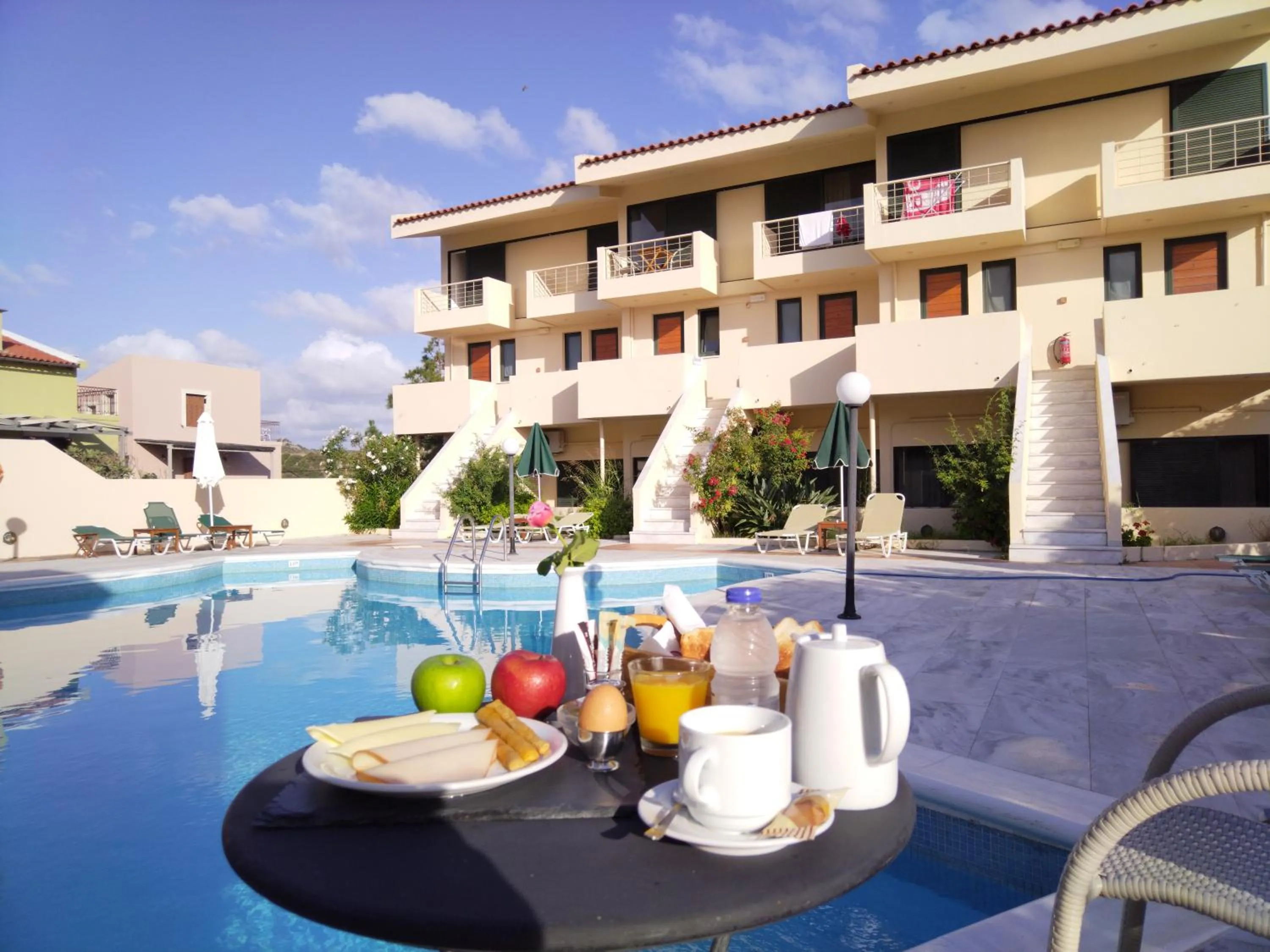 Property building in Orestis Hotel Sea View Apartments