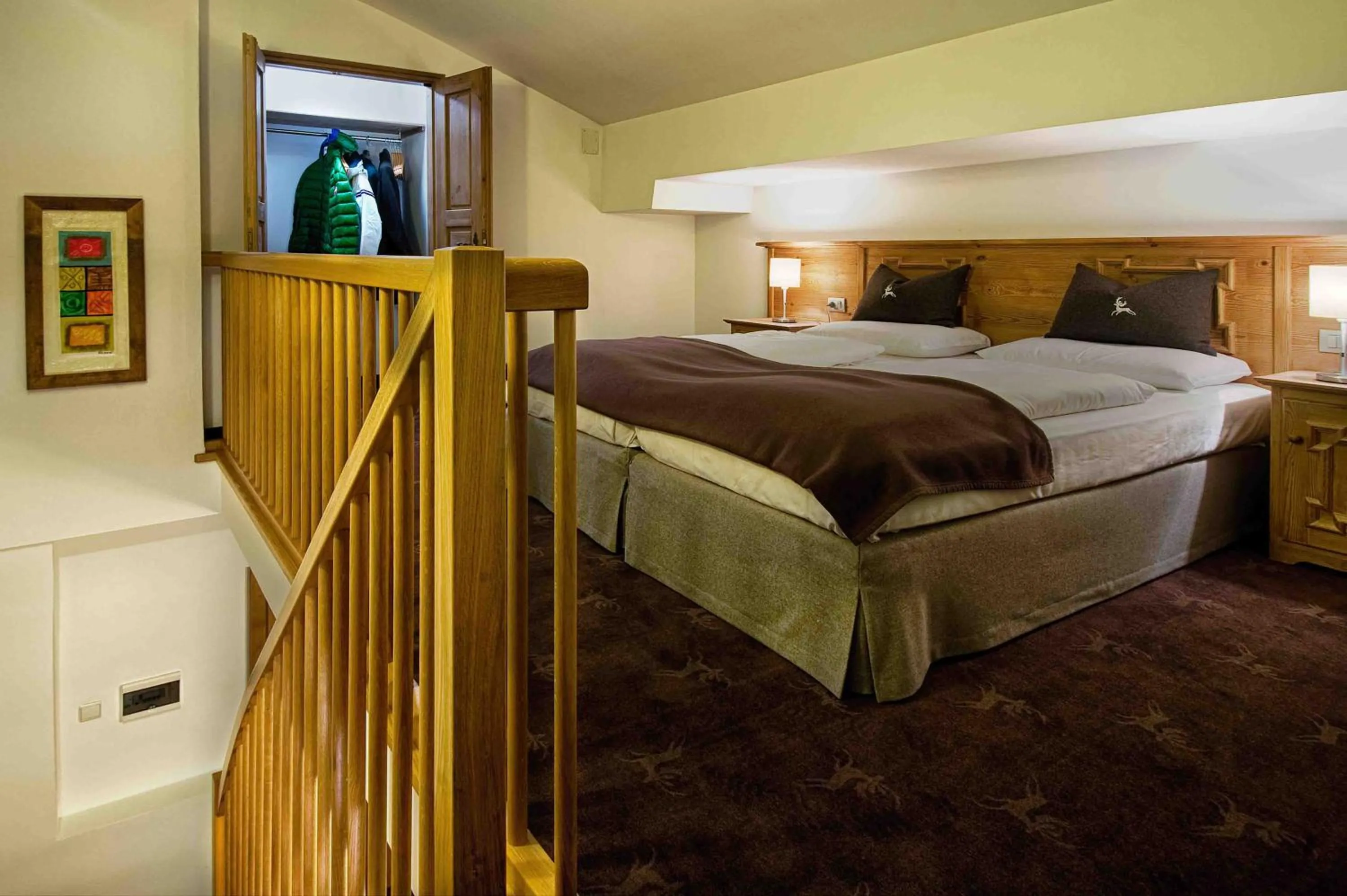 Bedroom, Bed in Hotel ANDER