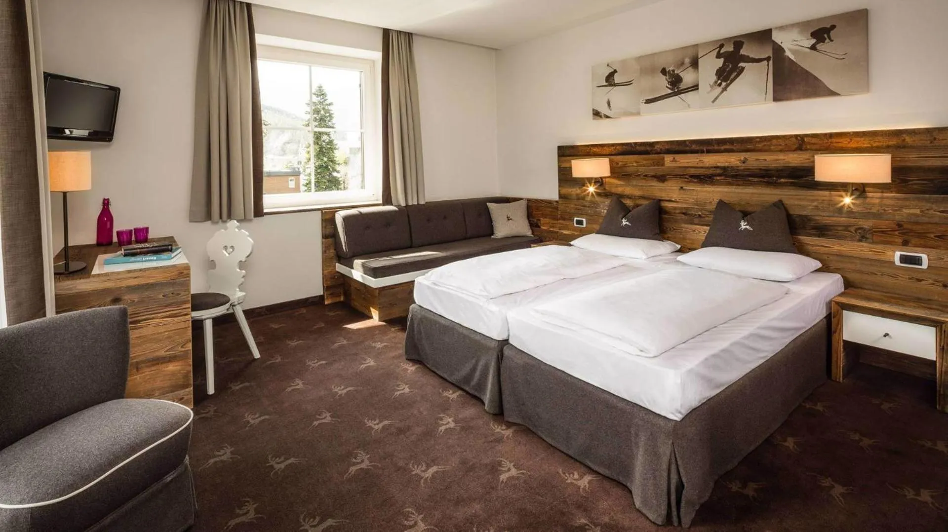 Bedroom, Bed in Hotel ANDER