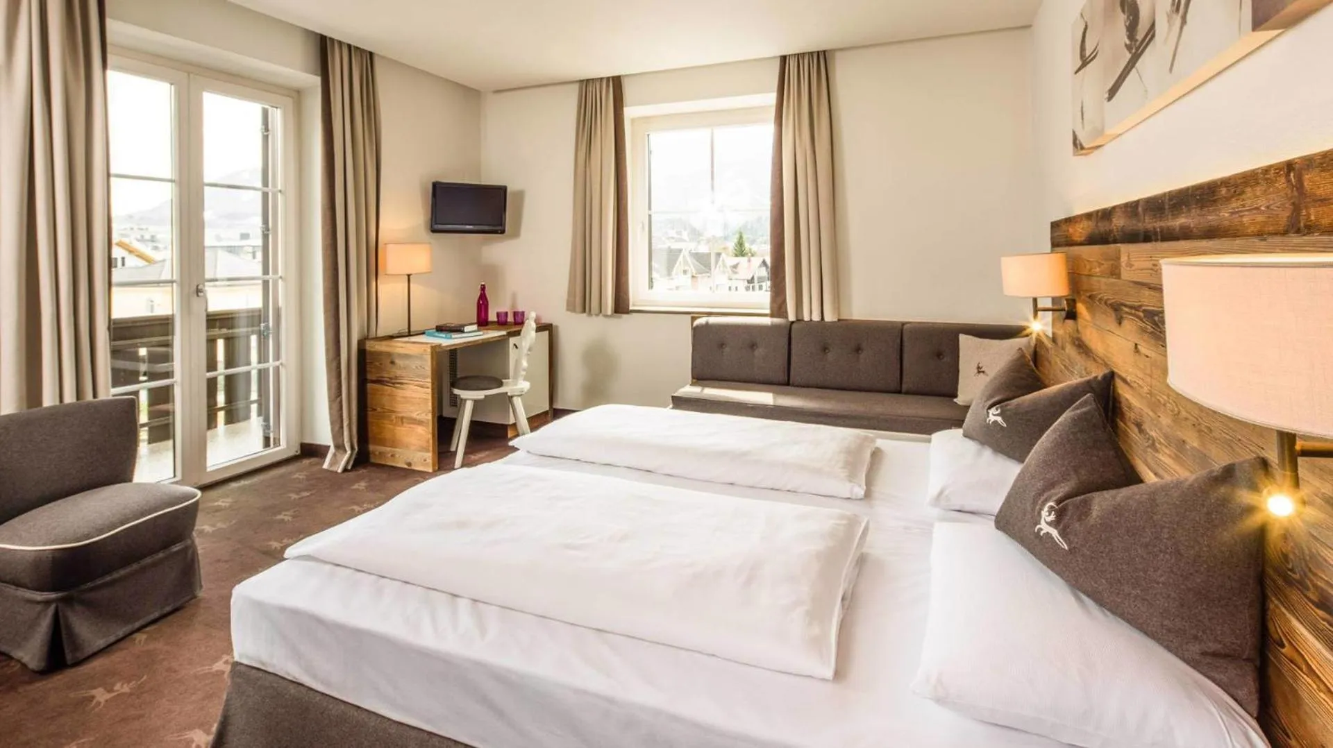 Bedroom, Bed in Hotel ANDER