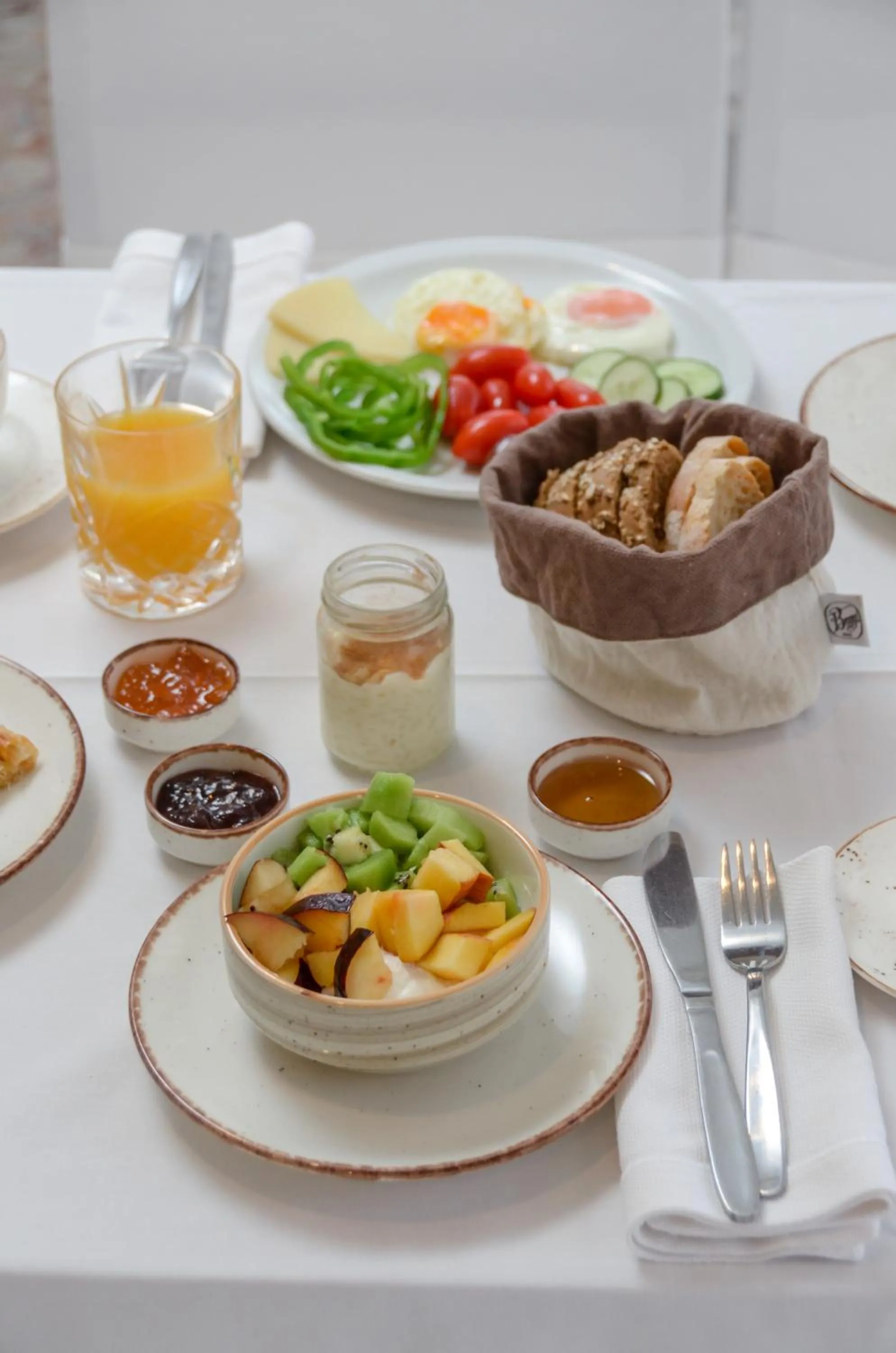 Buffet breakfast in Aeolis Boutique Hotel