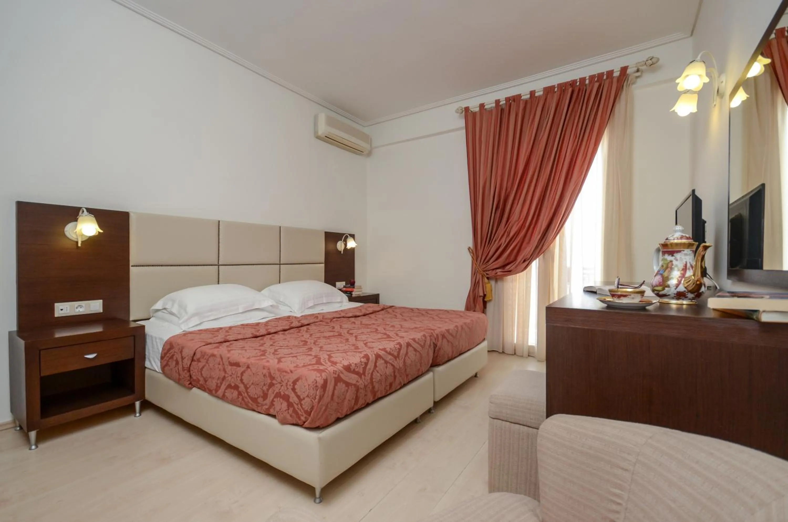 Bed in Aeolis Boutique Hotel