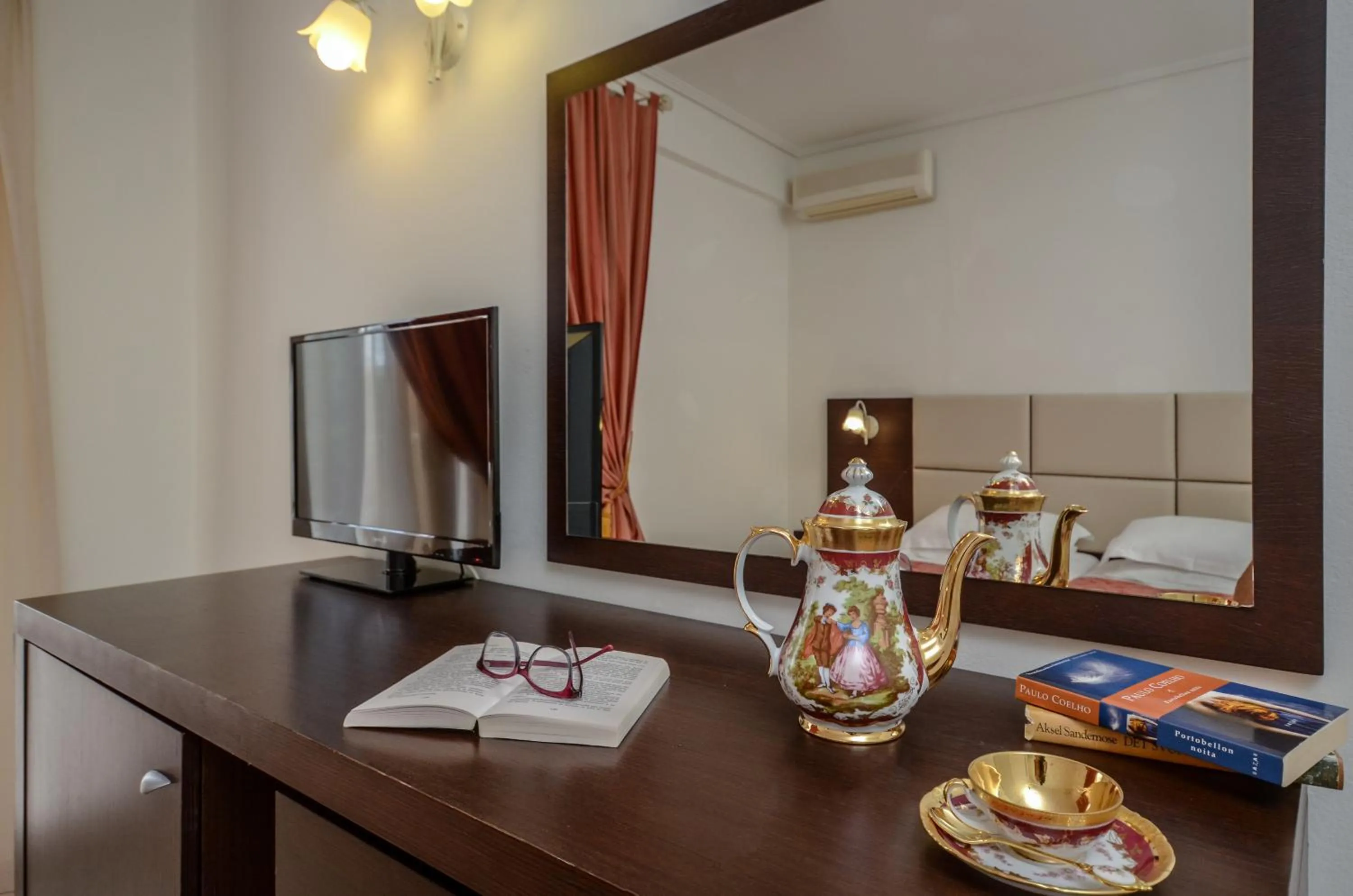 Bedroom in Aeolis Boutique Hotel