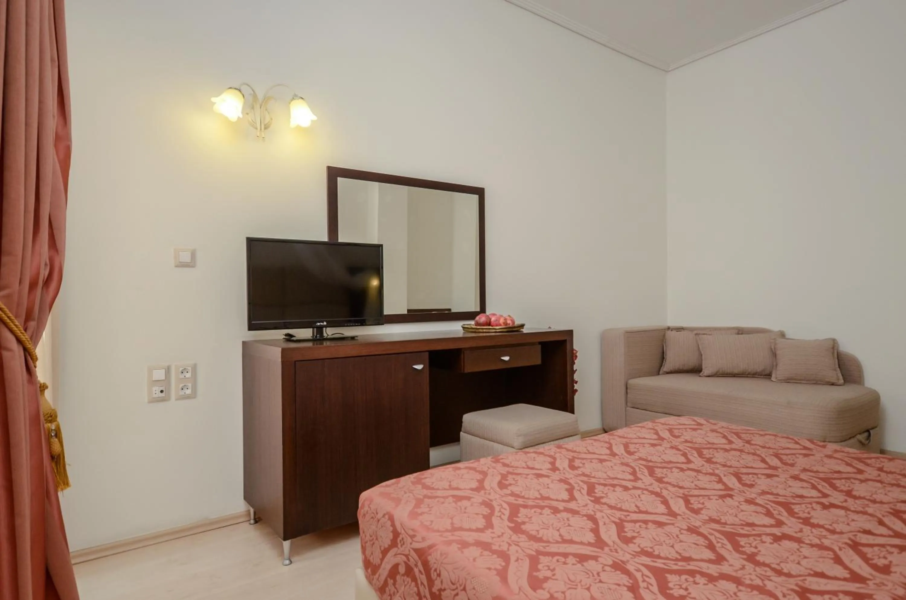 Bed in Aeolis Boutique Hotel