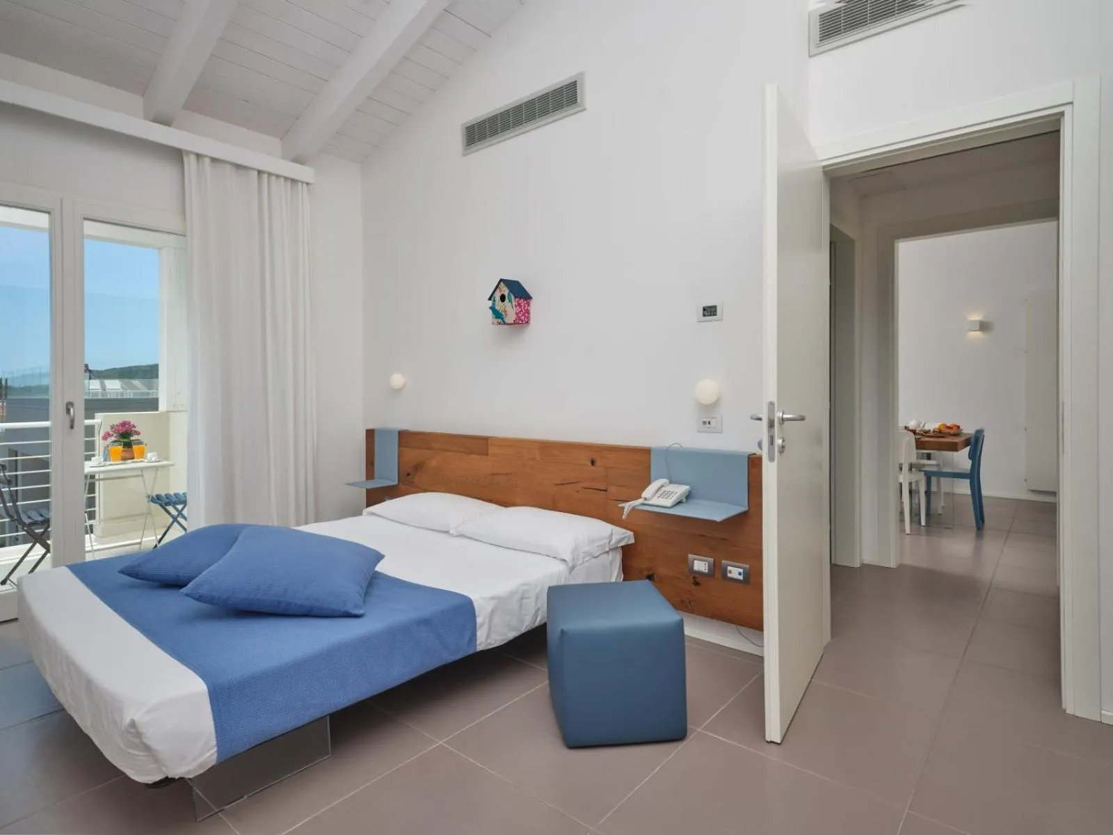 Bed in Felix Hotels - Hotel Residence Porto San Paolo
