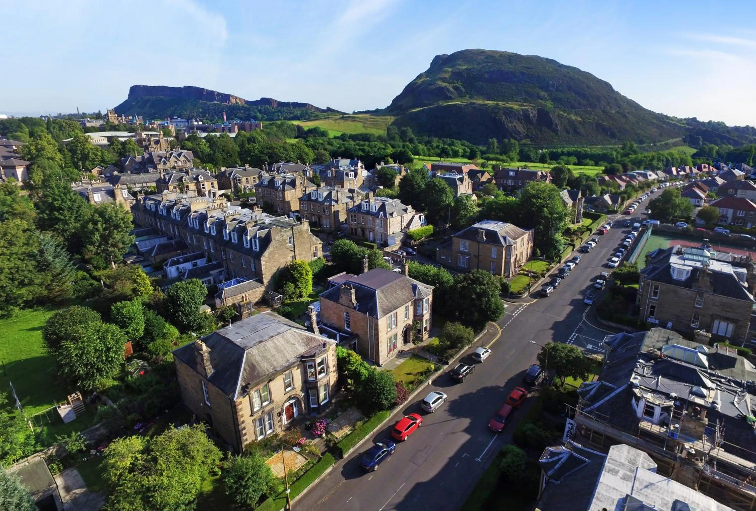 Bird's eye view in Ard Na Said