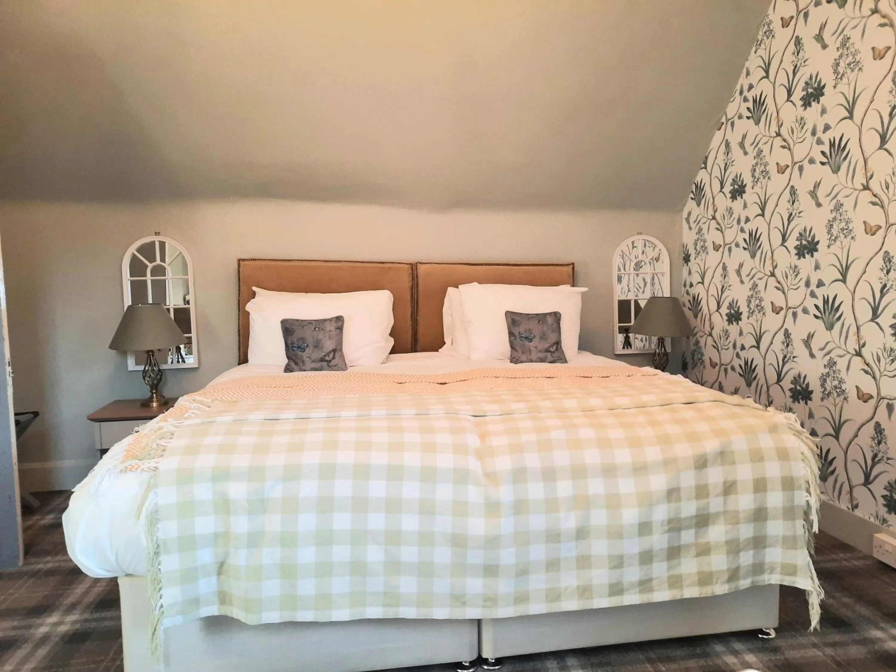 Bed in Argyle Guest House