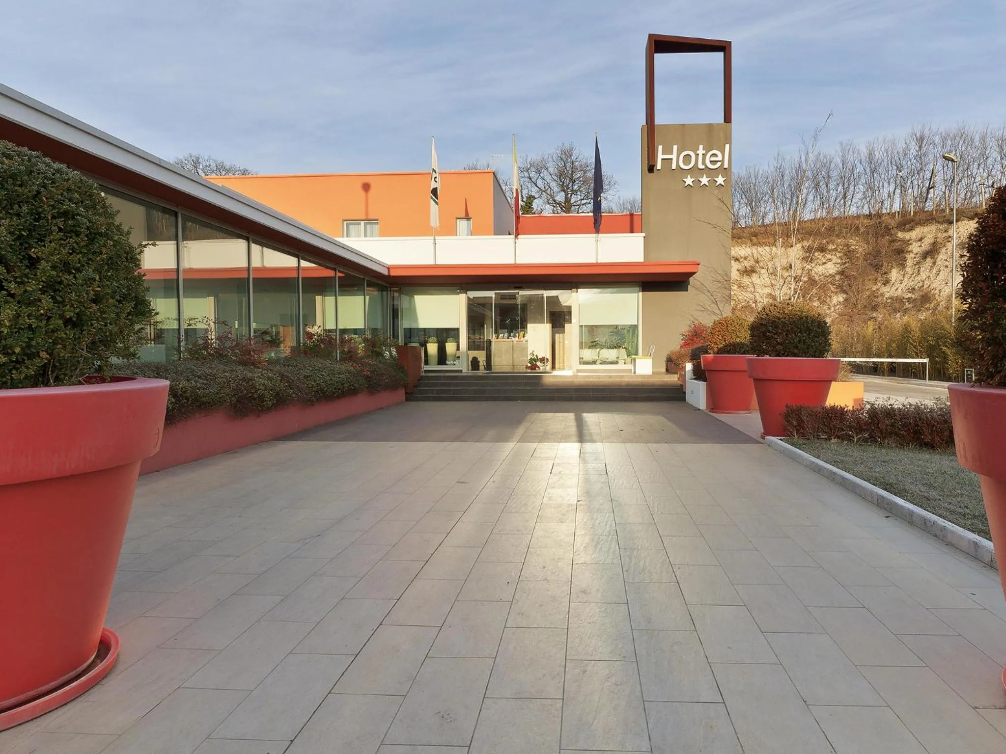 Facade/entrance in Hotel Cluentum