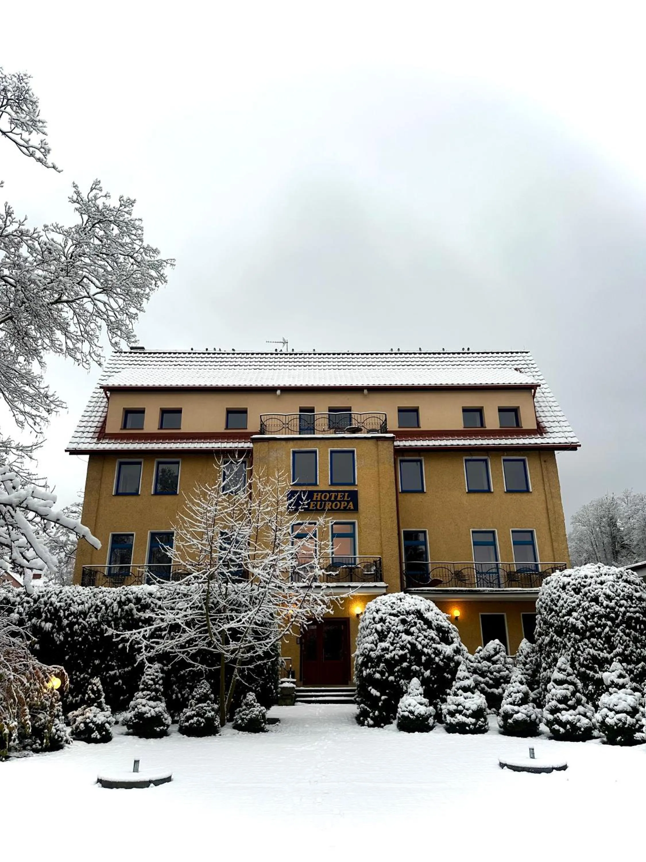 Property building in Hotel Europa