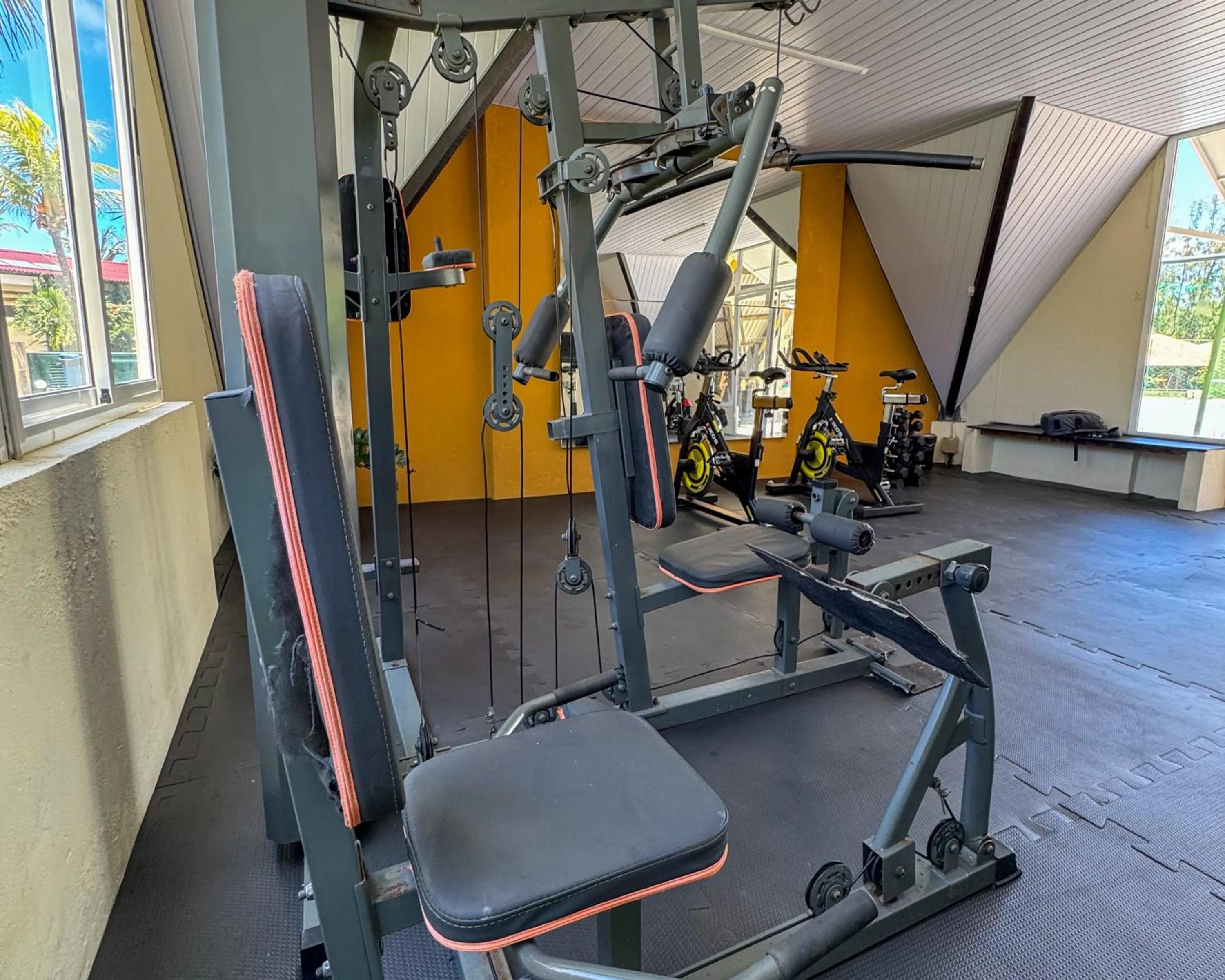 Fitness centre/facilities in Hotel Marsol Beach Resort