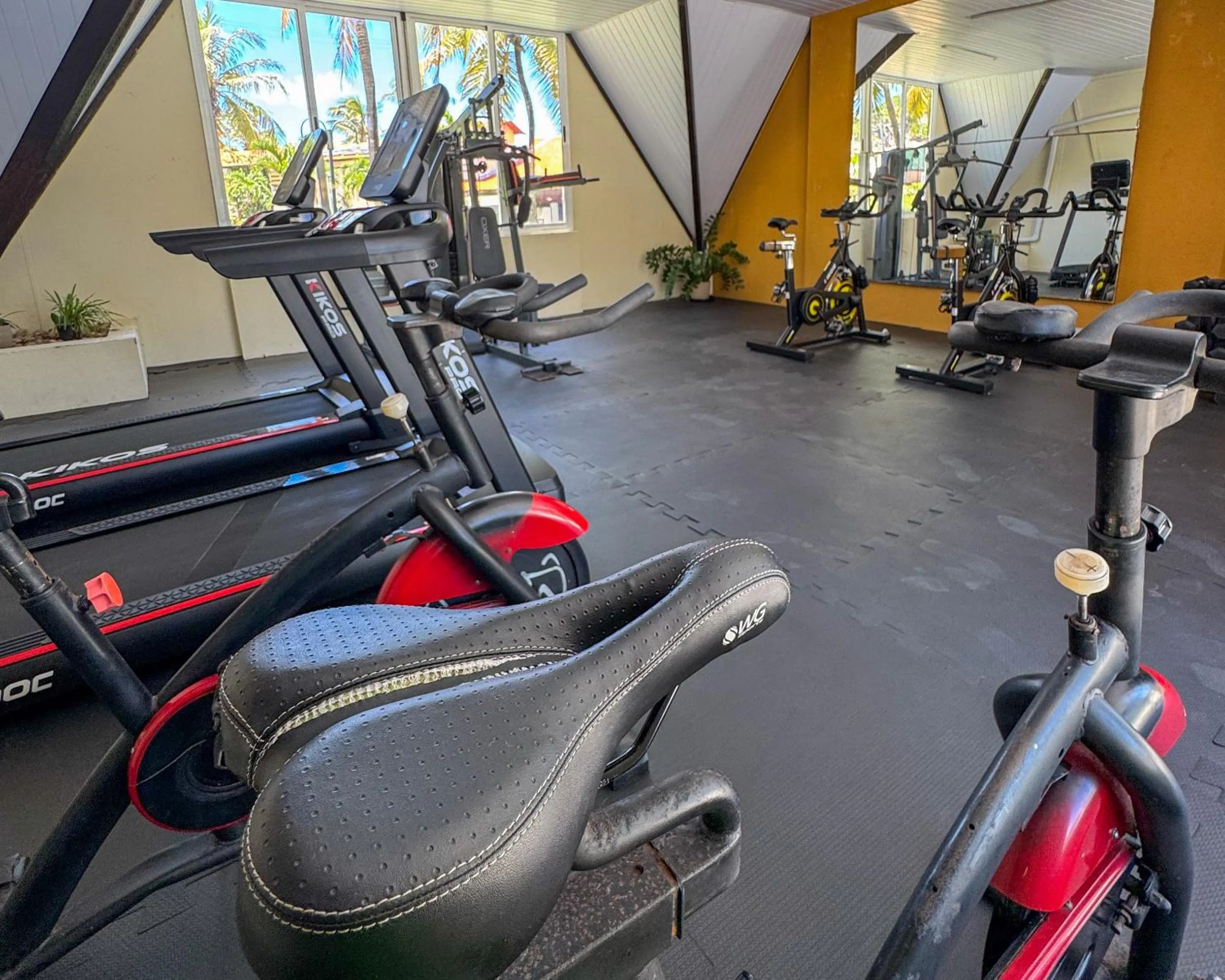 Fitness centre/facilities in Hotel Marsol Beach Resort