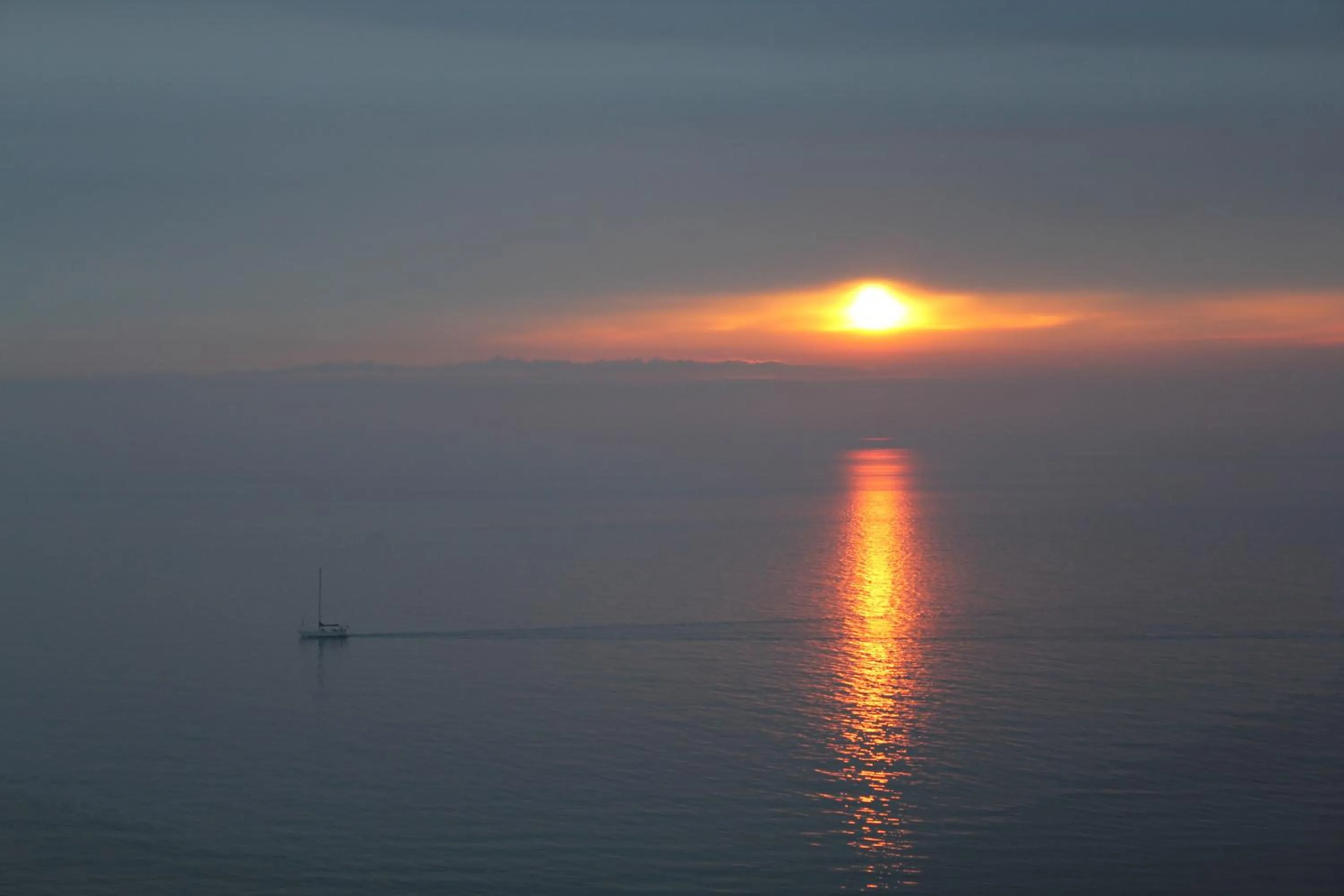 Sunset in Snäck Annex