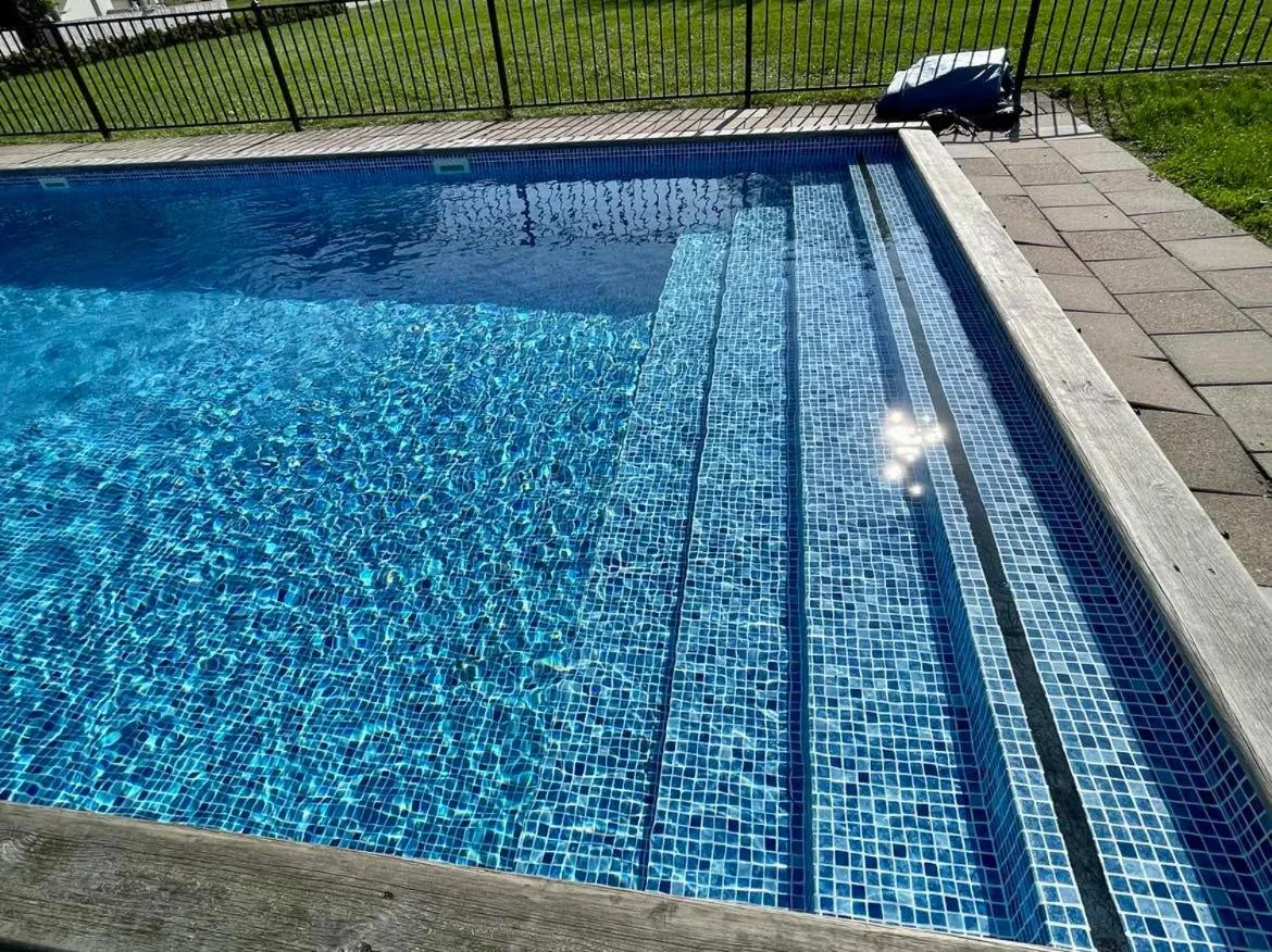 Swimming pool in Snäck Annex