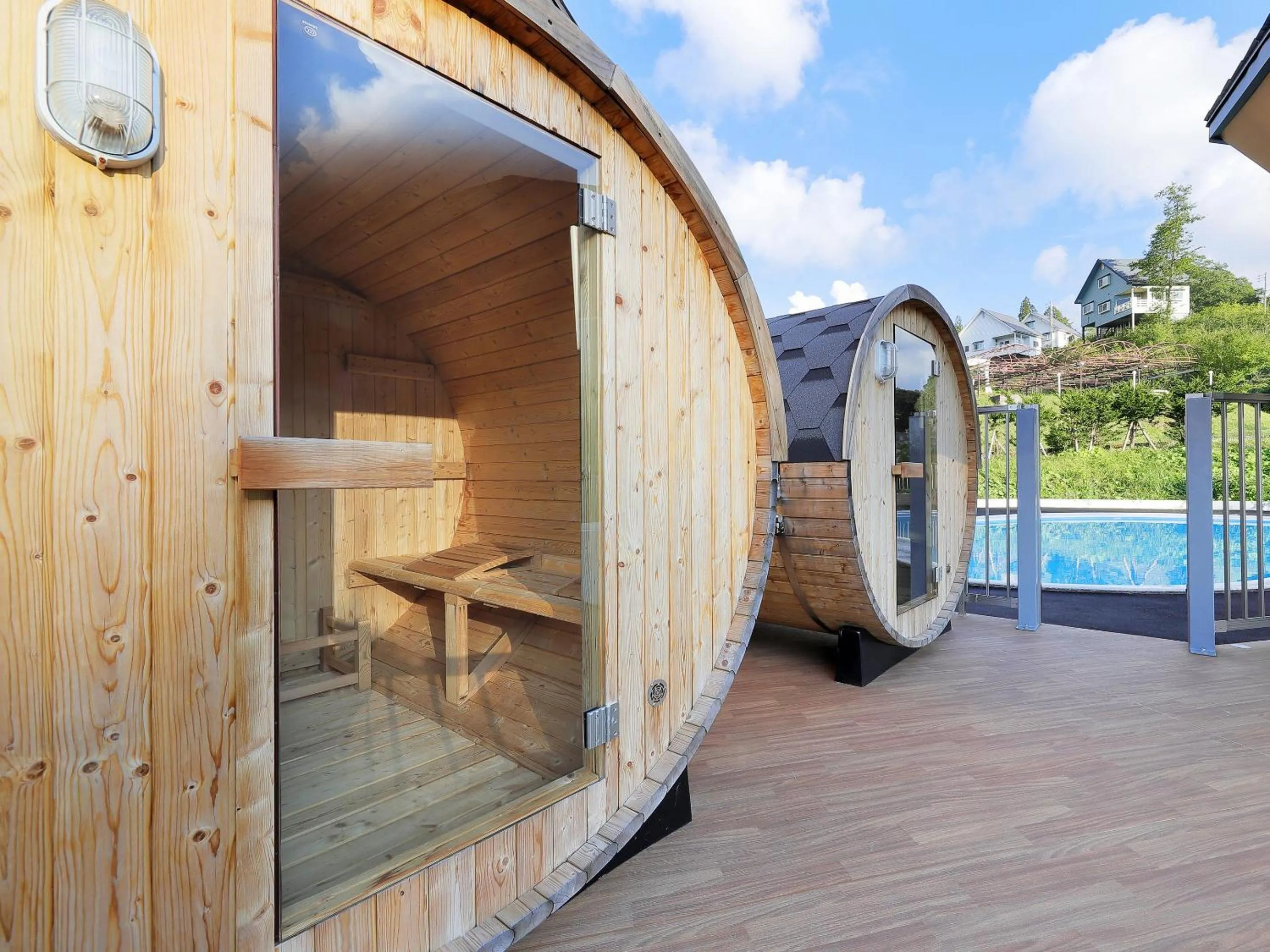 Sauna in Resort Villa Takayama