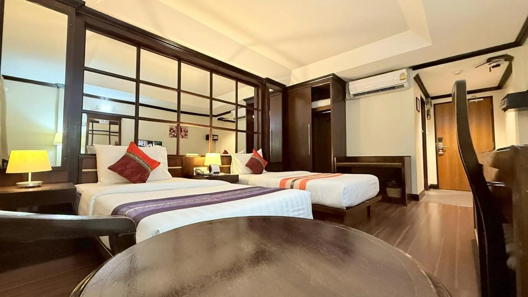 Bedroom, Bed in Grand Business Inn