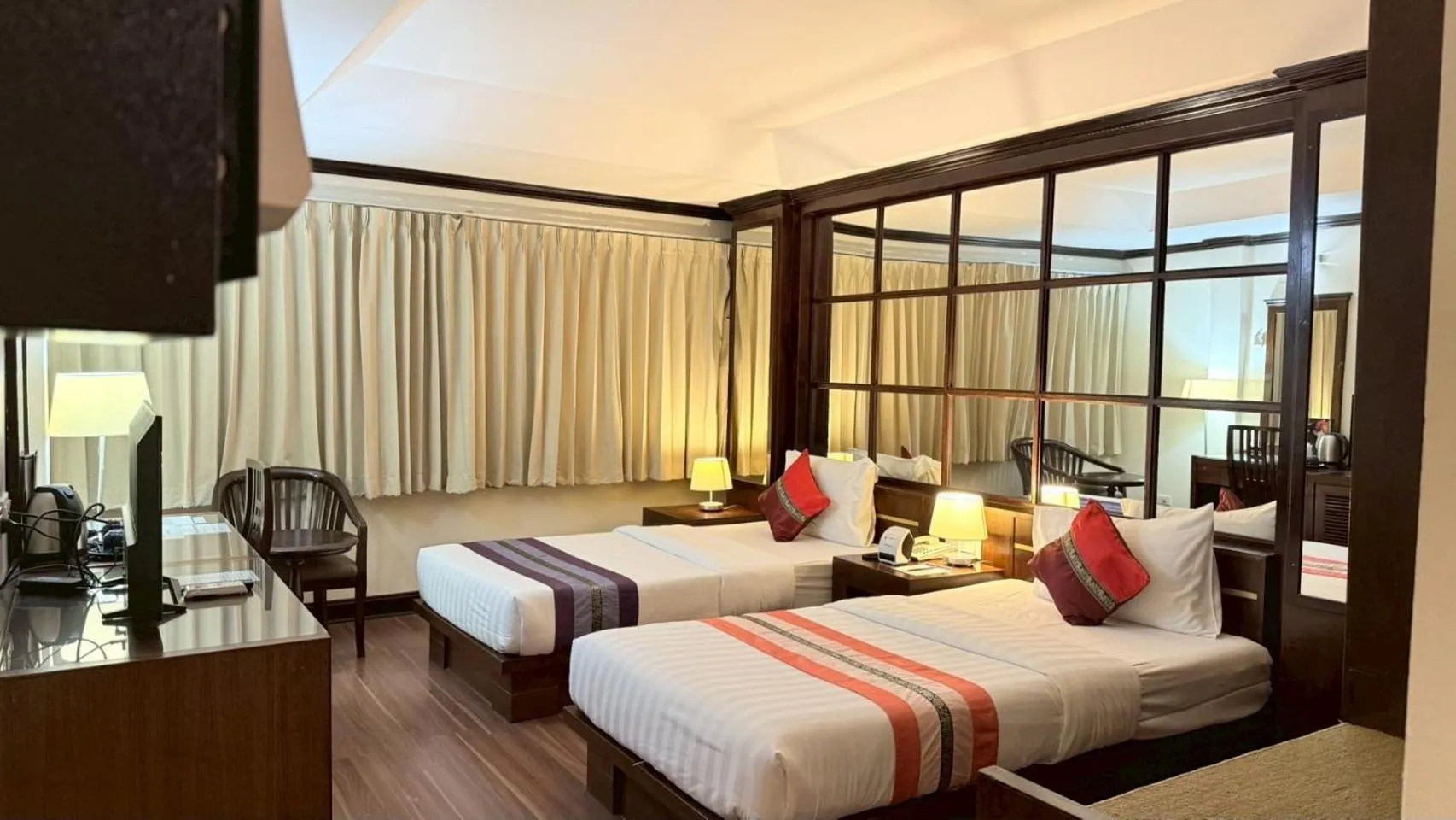 Bedroom, Bed in Grand Business Inn