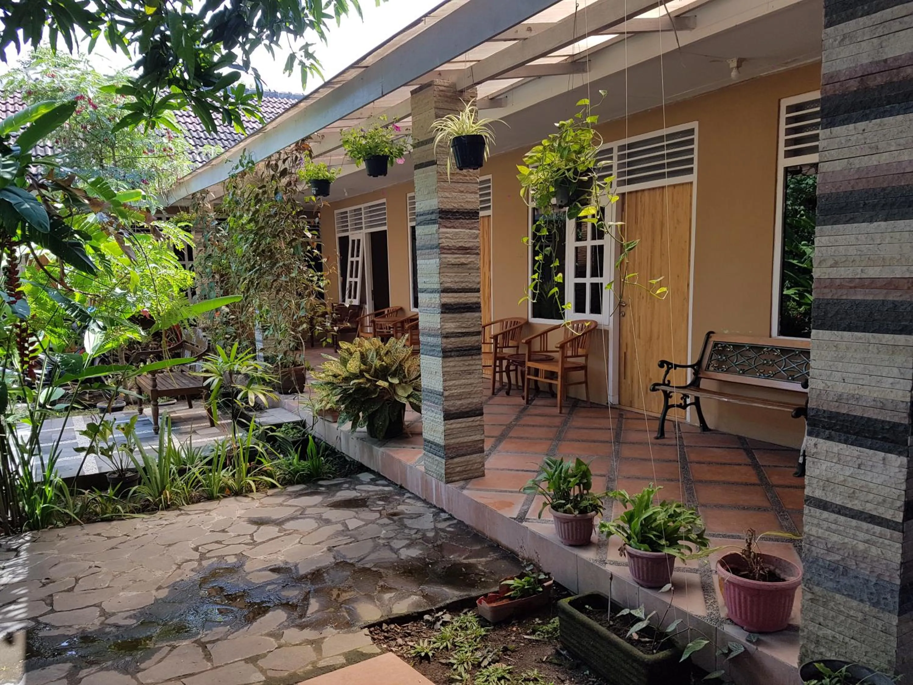 Balcony/Terrace in Omah Konco Yogyakarta