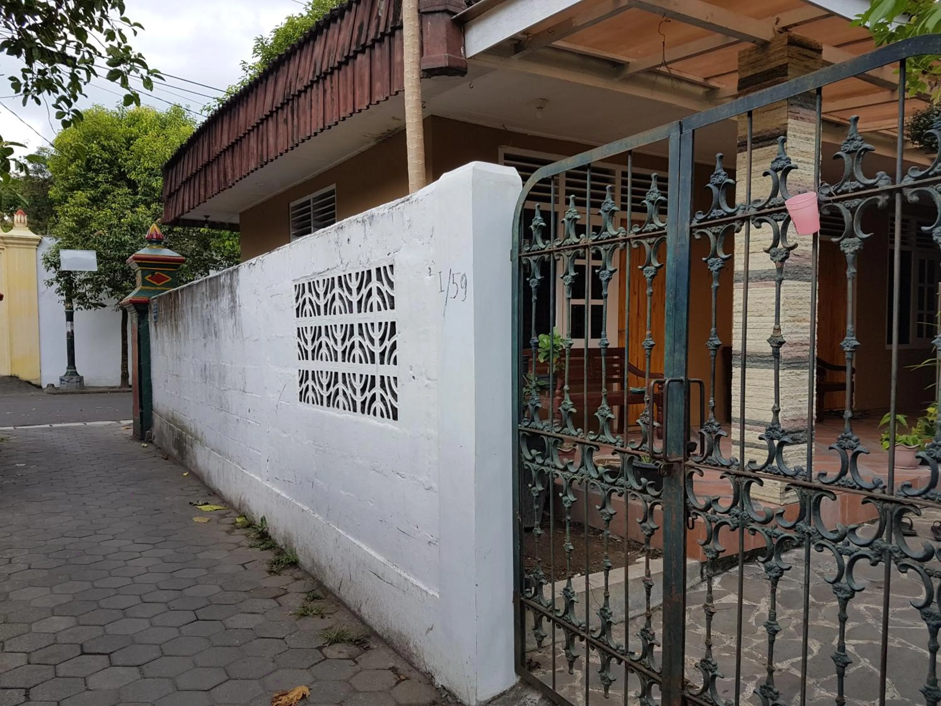 Facade/entrance in Omah Konco Yogyakarta