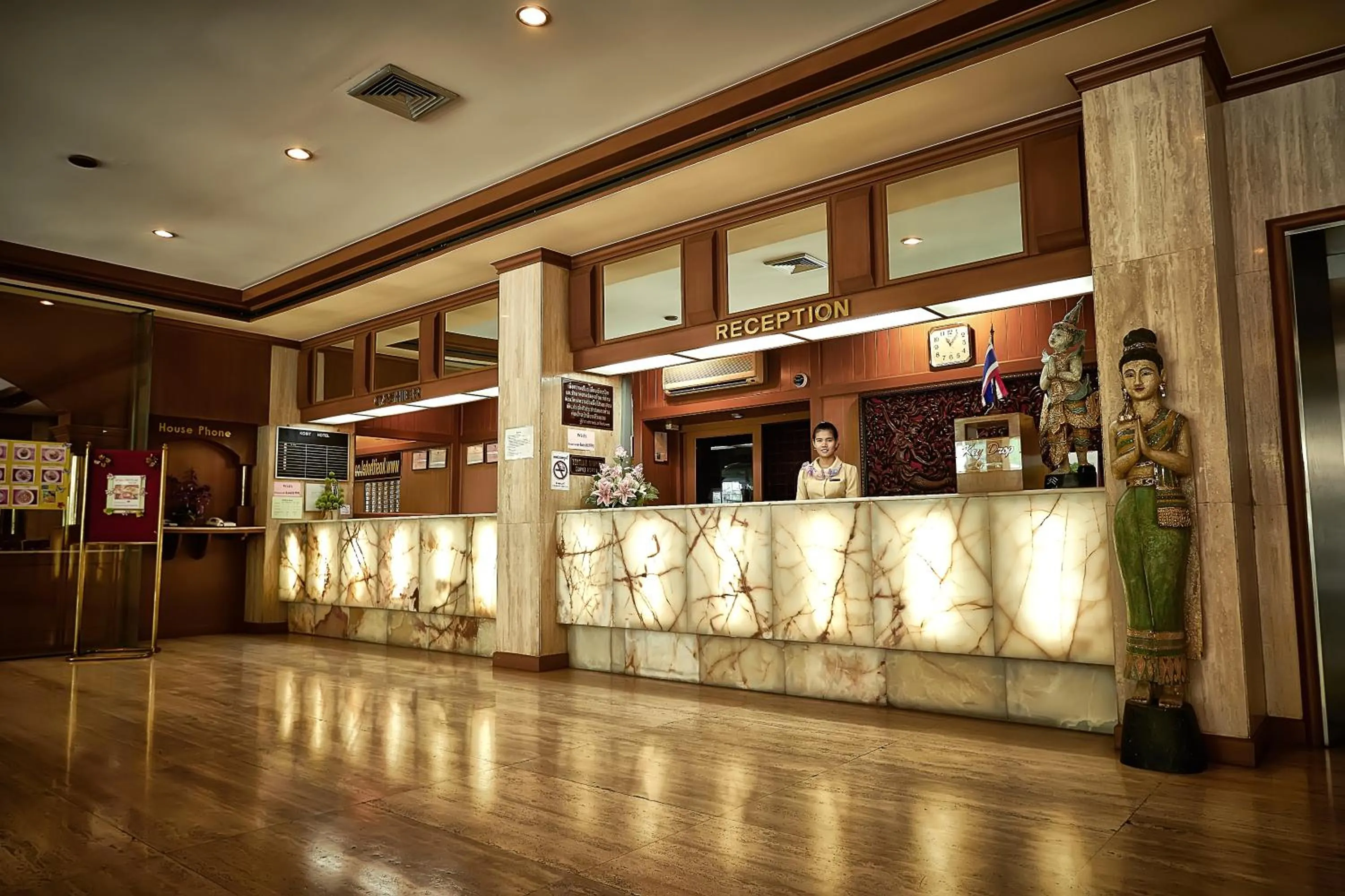 Staff in Kosit Hotel