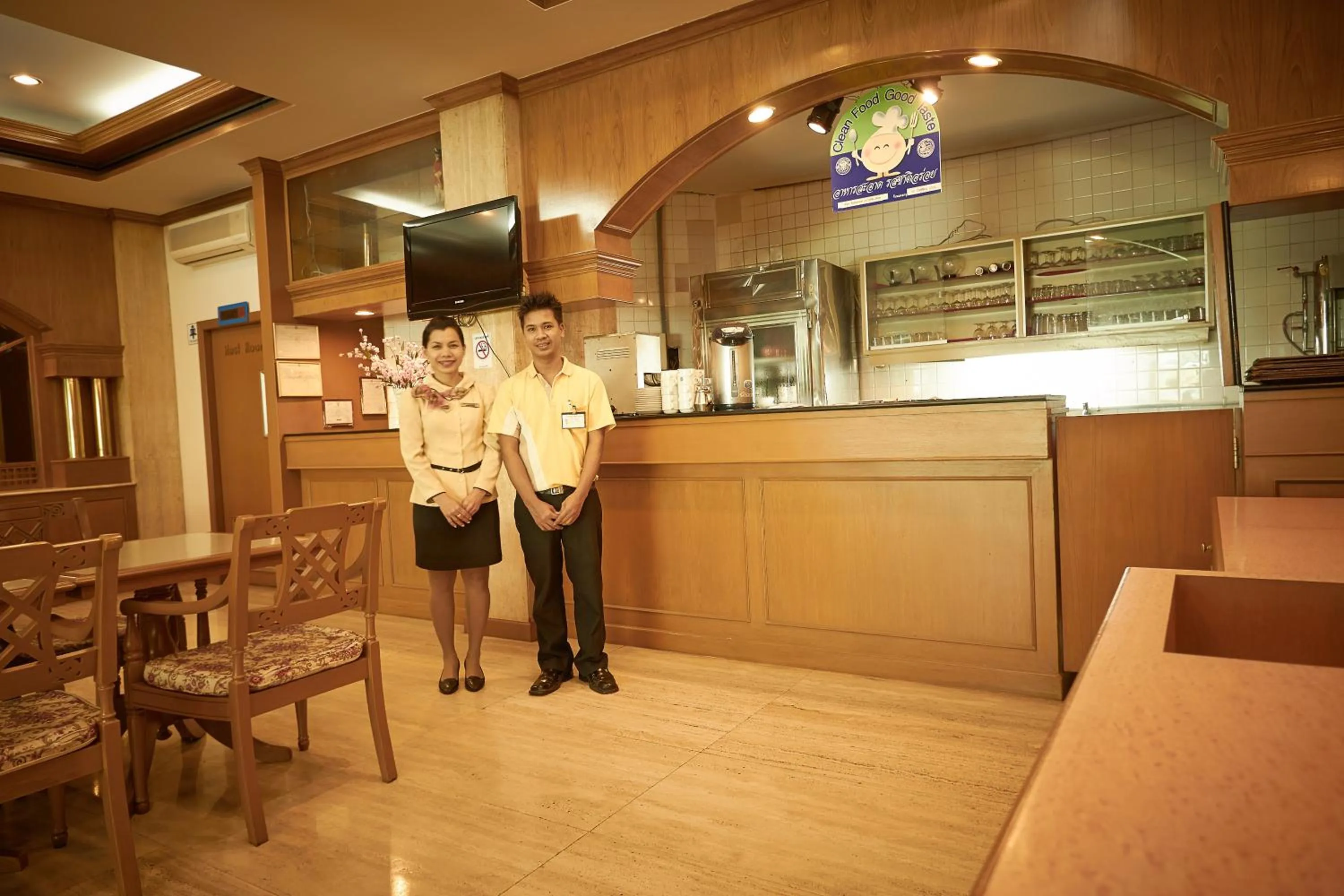 Staff in Kosit Hotel