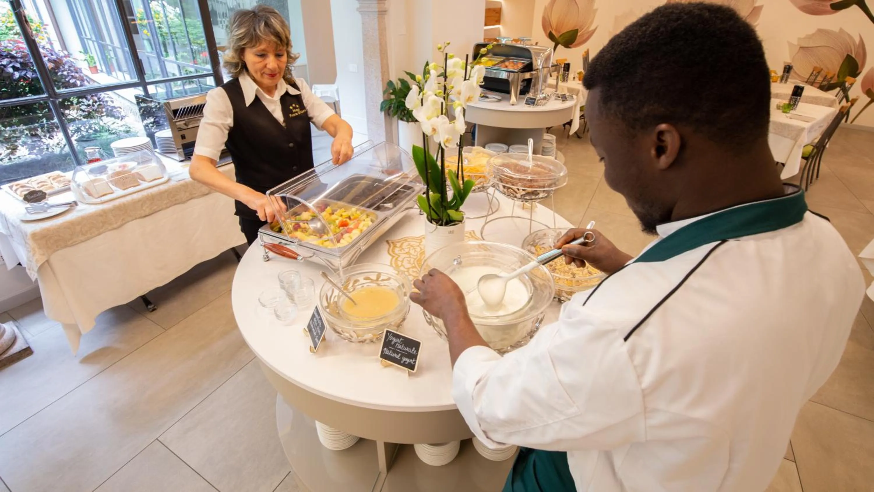 Breakfast in Albergo Pesce D'oro