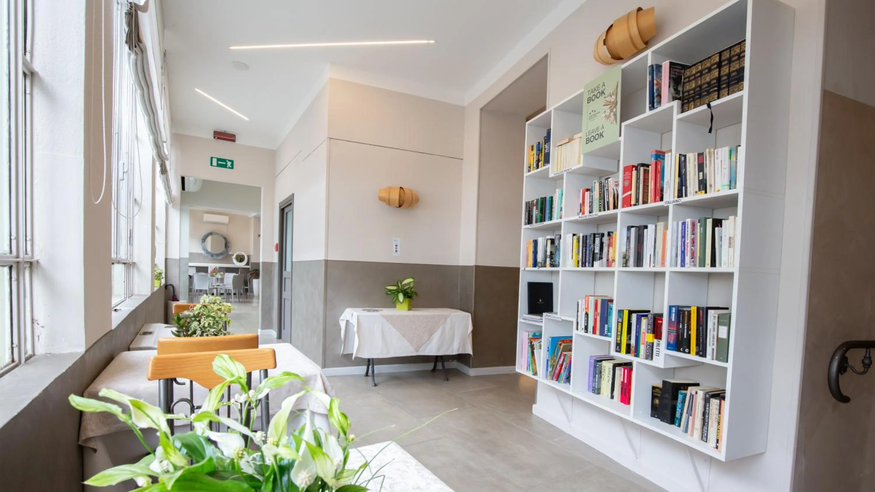 Seating area in Albergo Pesce D'oro