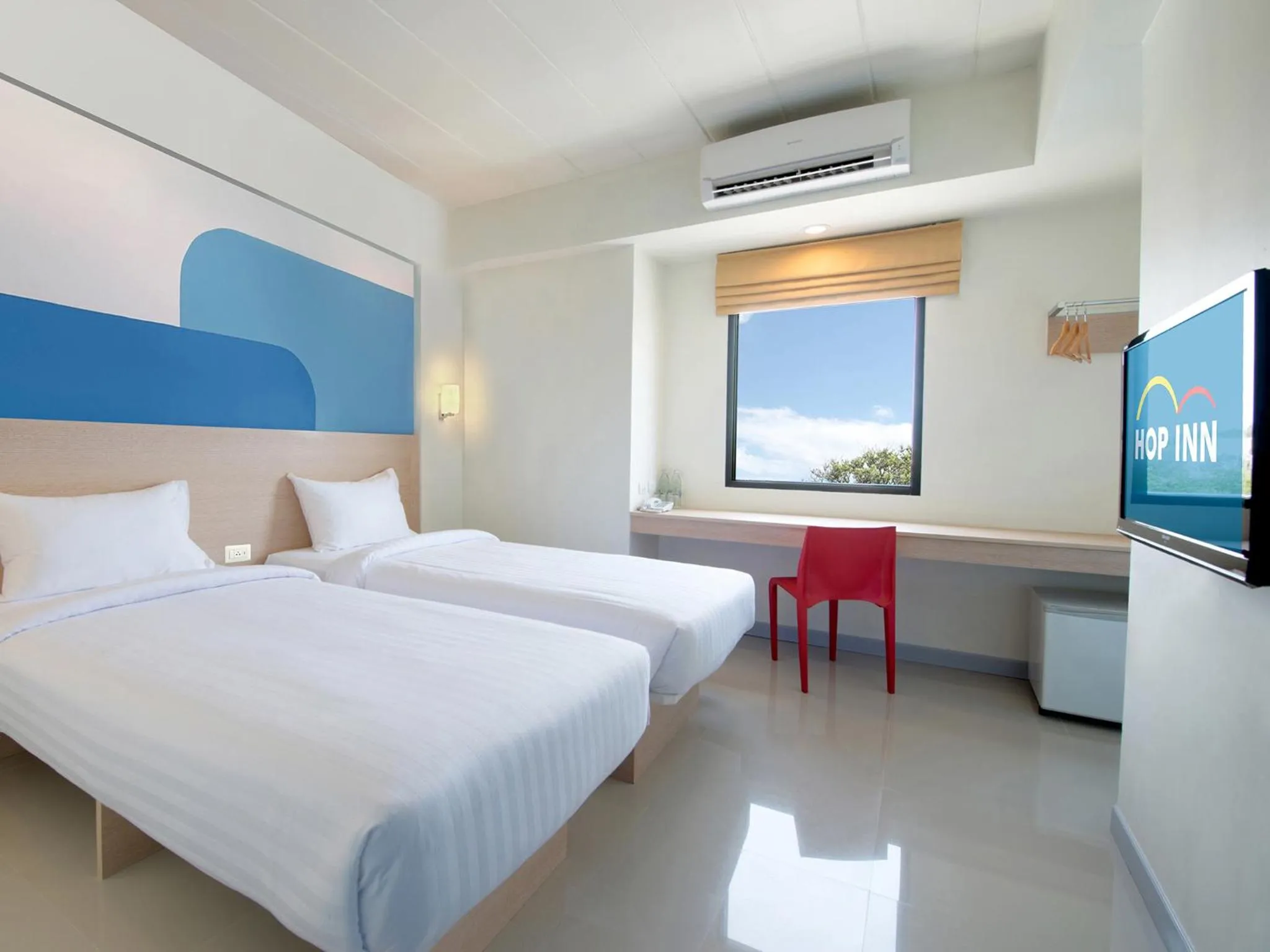 Bedroom, Bed in HOP INN Chanthaburi