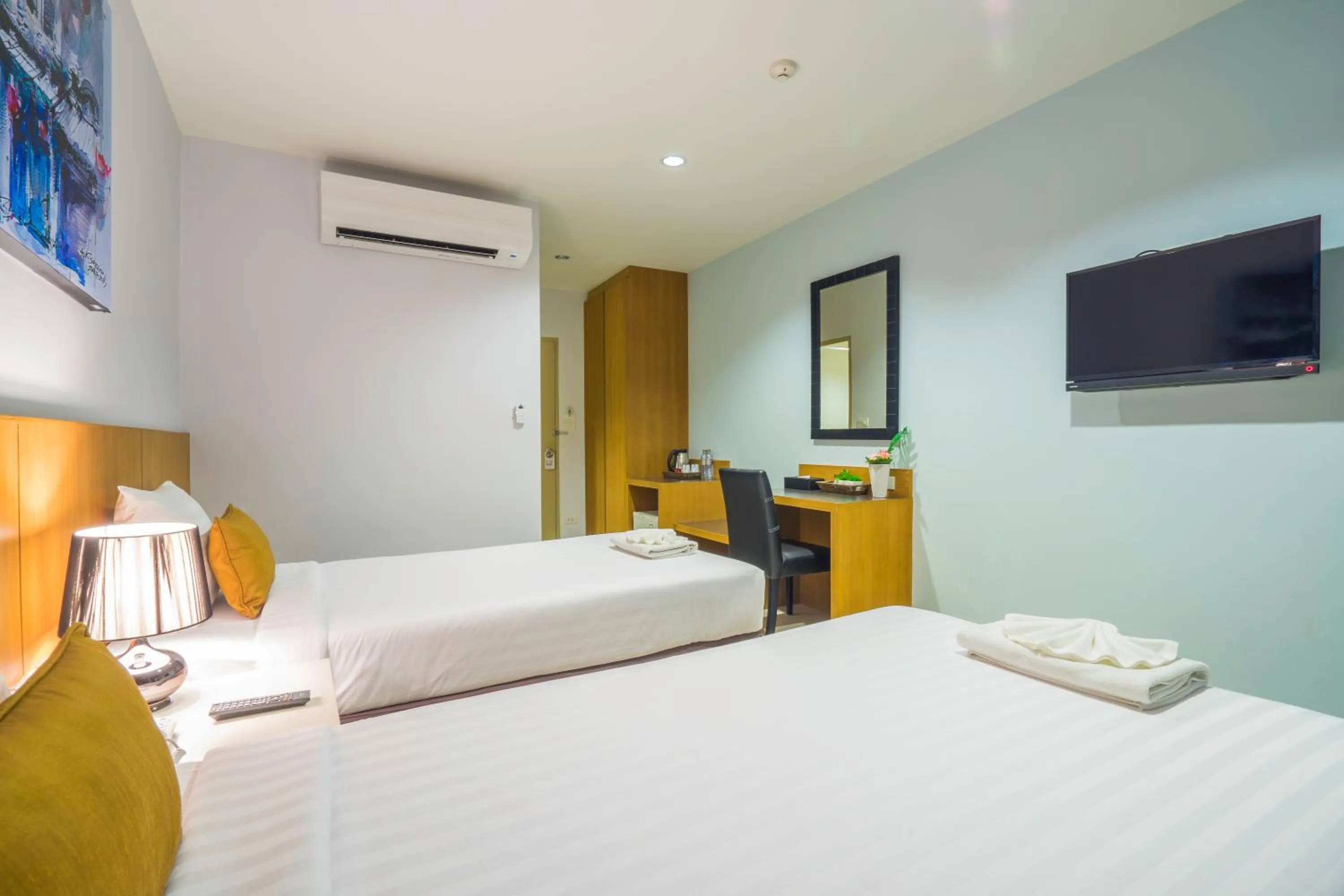 Photo of the whole room, Bed in Vapa Hotel - SHA Extra Plus