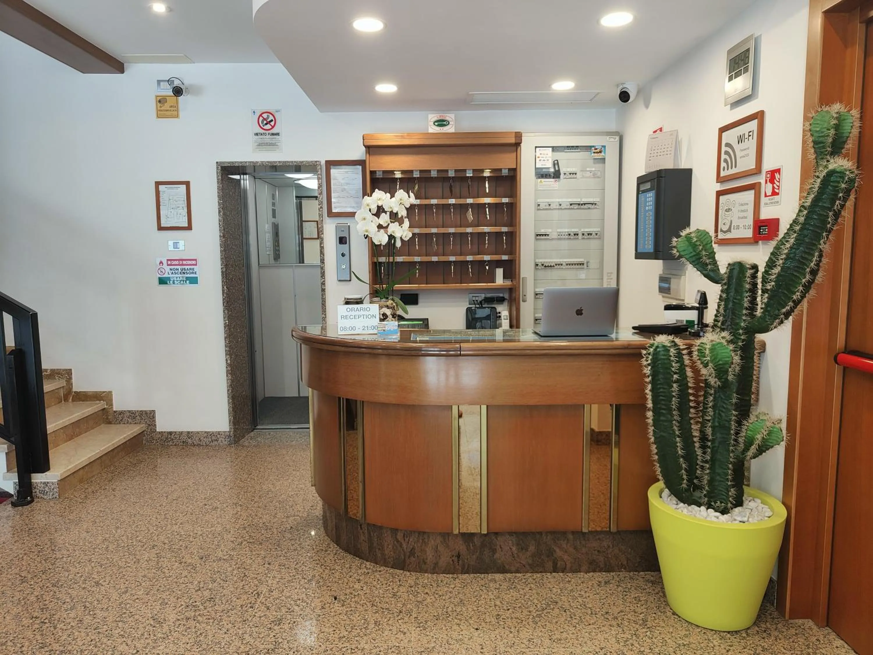 Lobby or reception in Hotel Anna