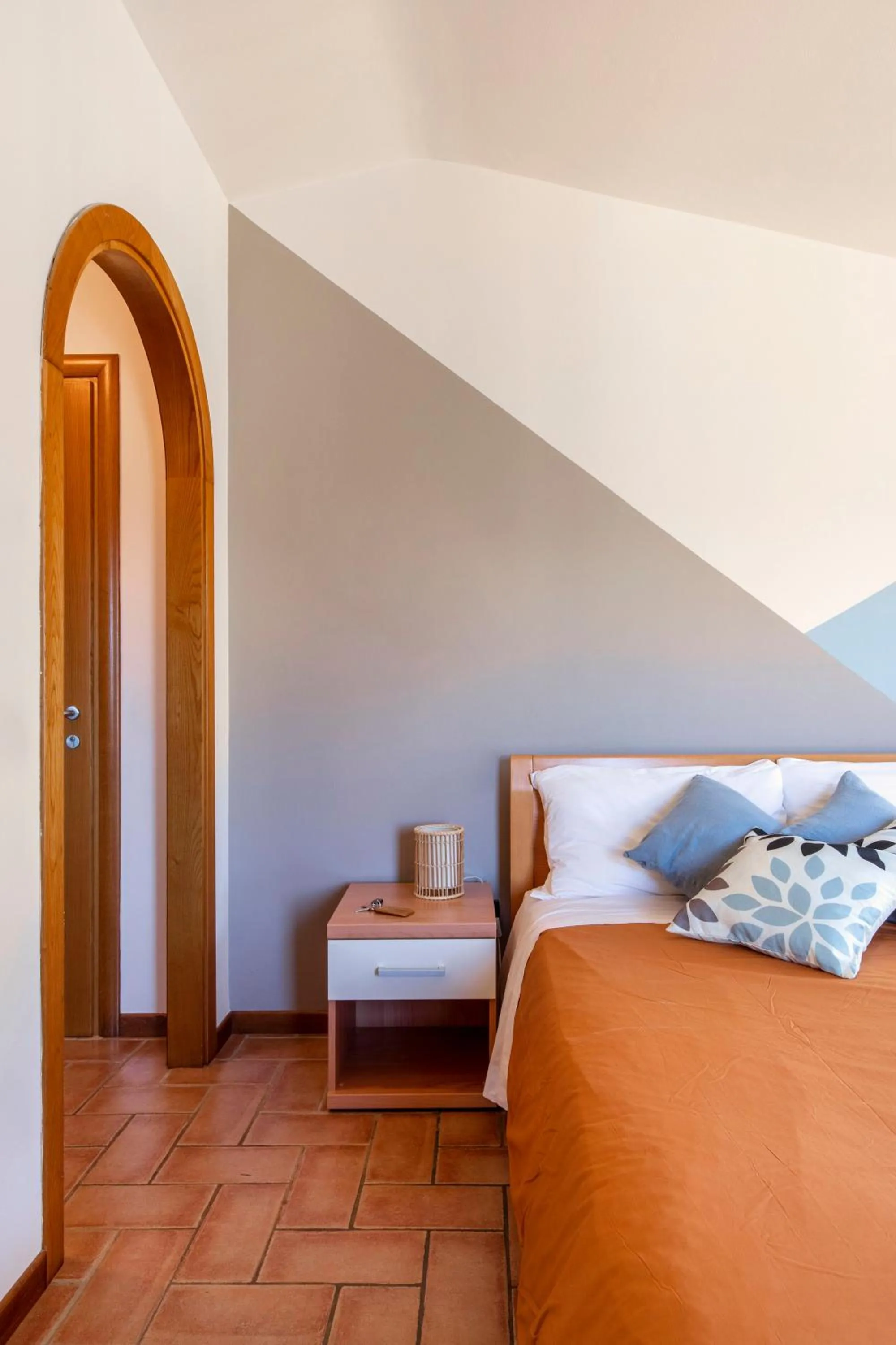 Bedroom, Bed in Holiday Prato Verde