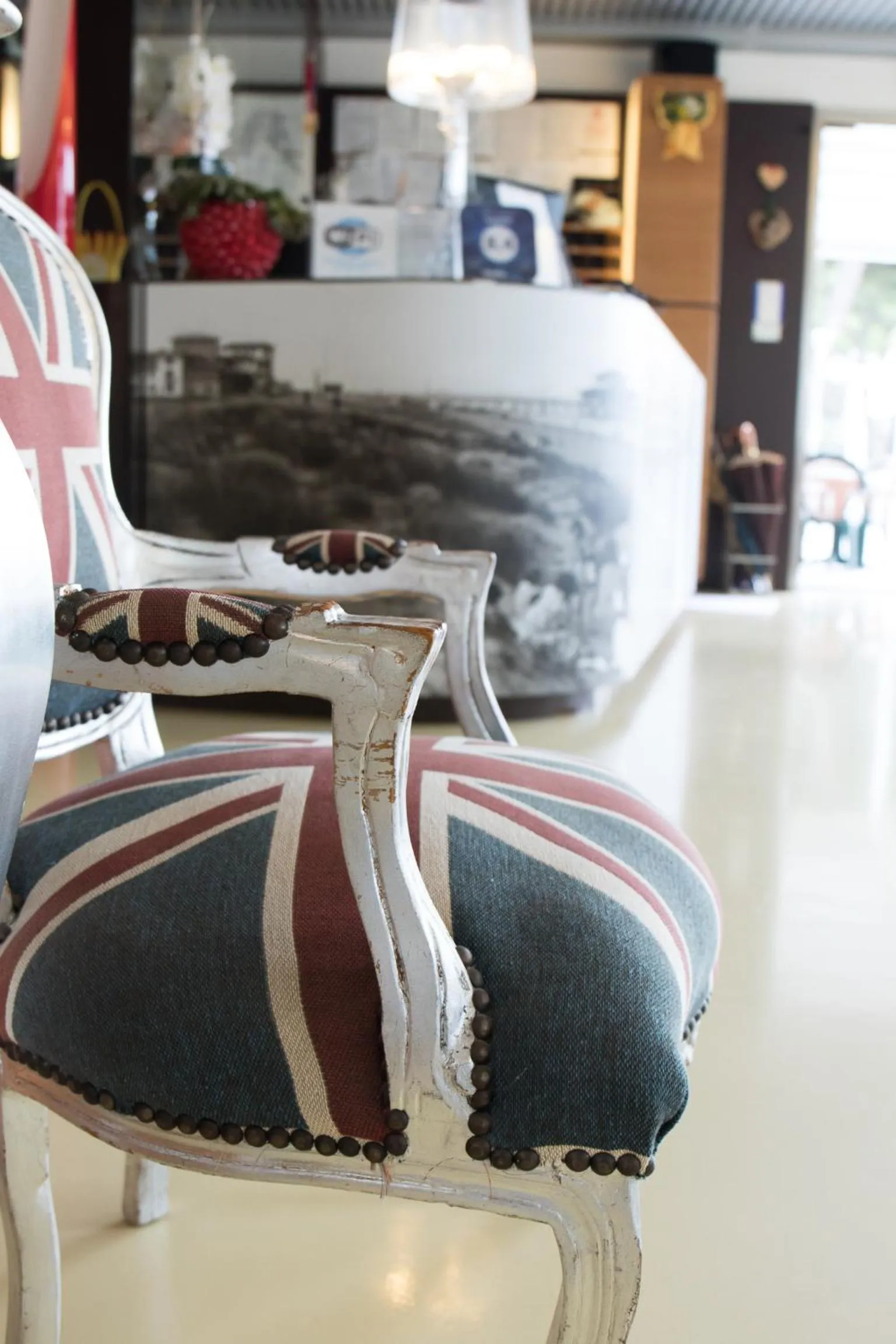 Decorative detail in Hotel Elvia