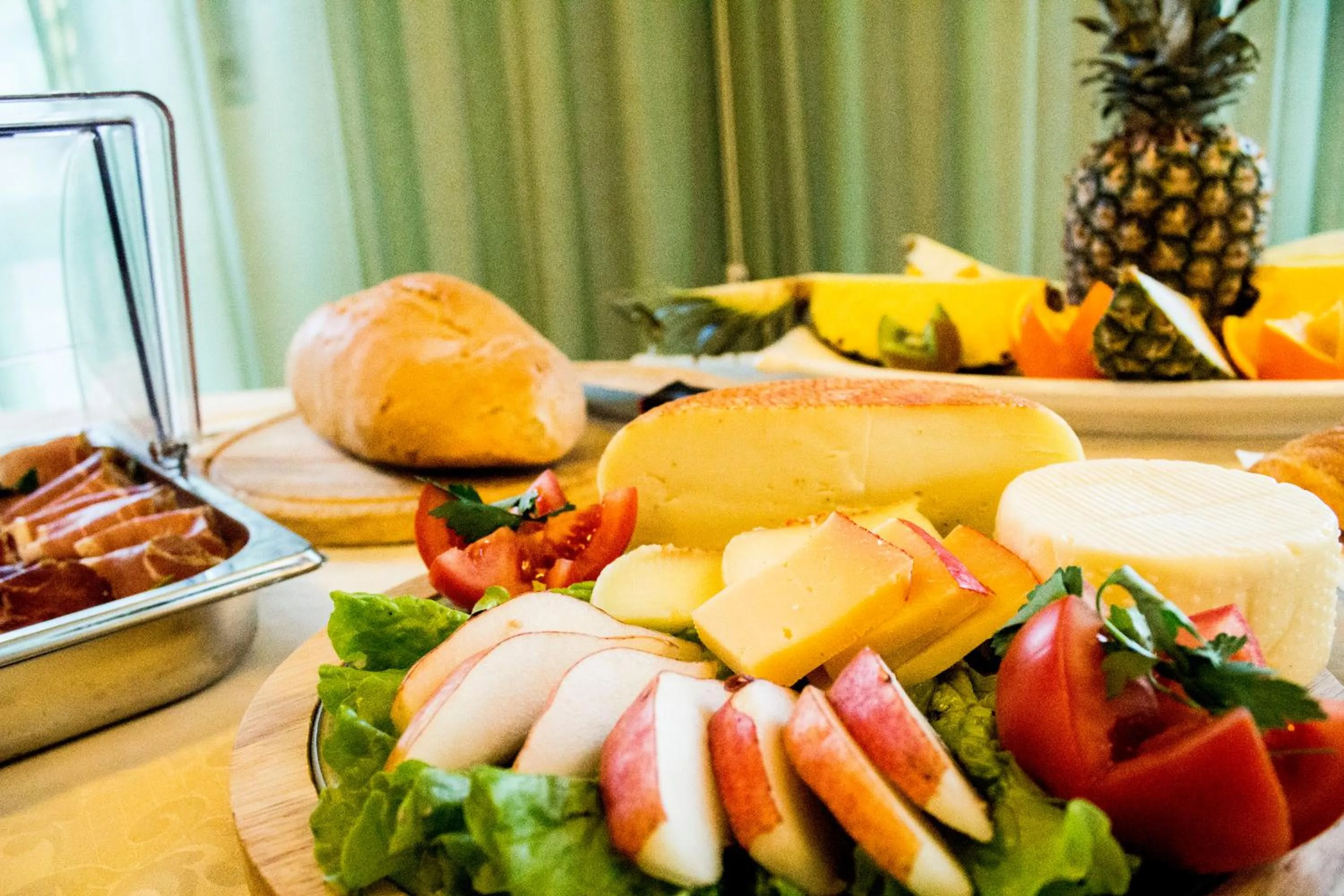 Food and drinks in Hotel Ristorante Tre Stelle