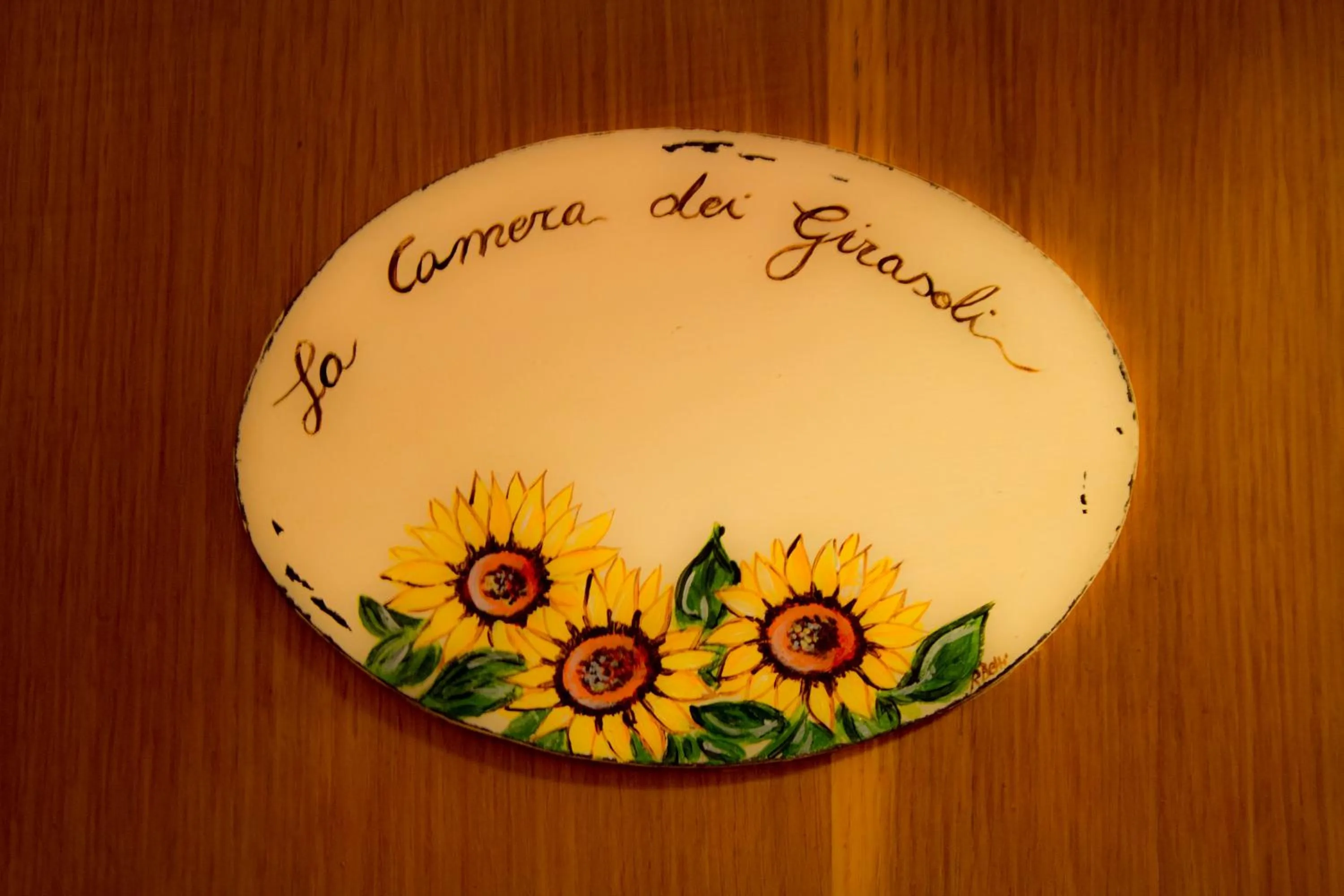 Decorative detail in Hotel Ristorante Tre Stelle