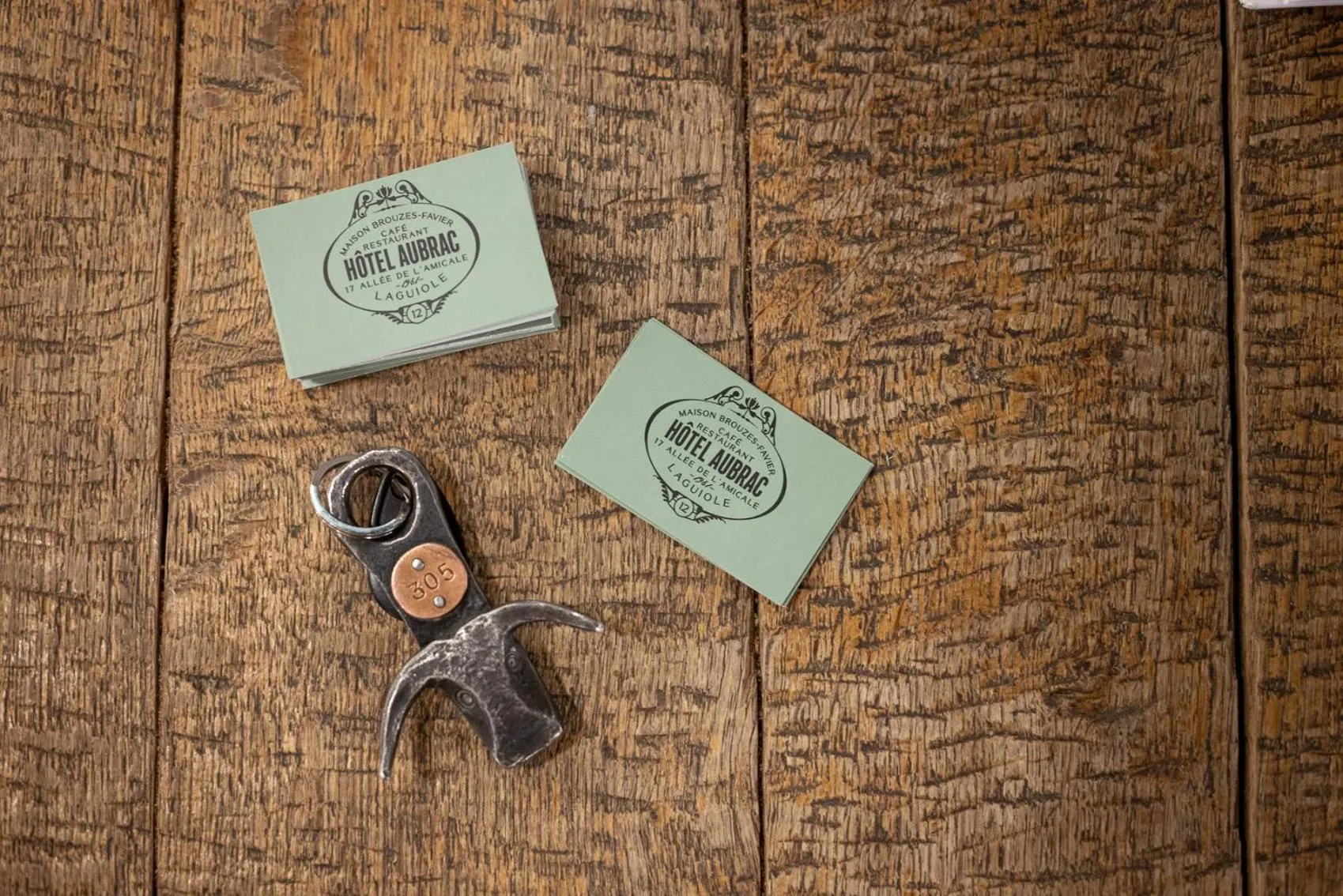 Property logo or sign in Hôtel-Restaurant Logis l'Aubrac Laguiole