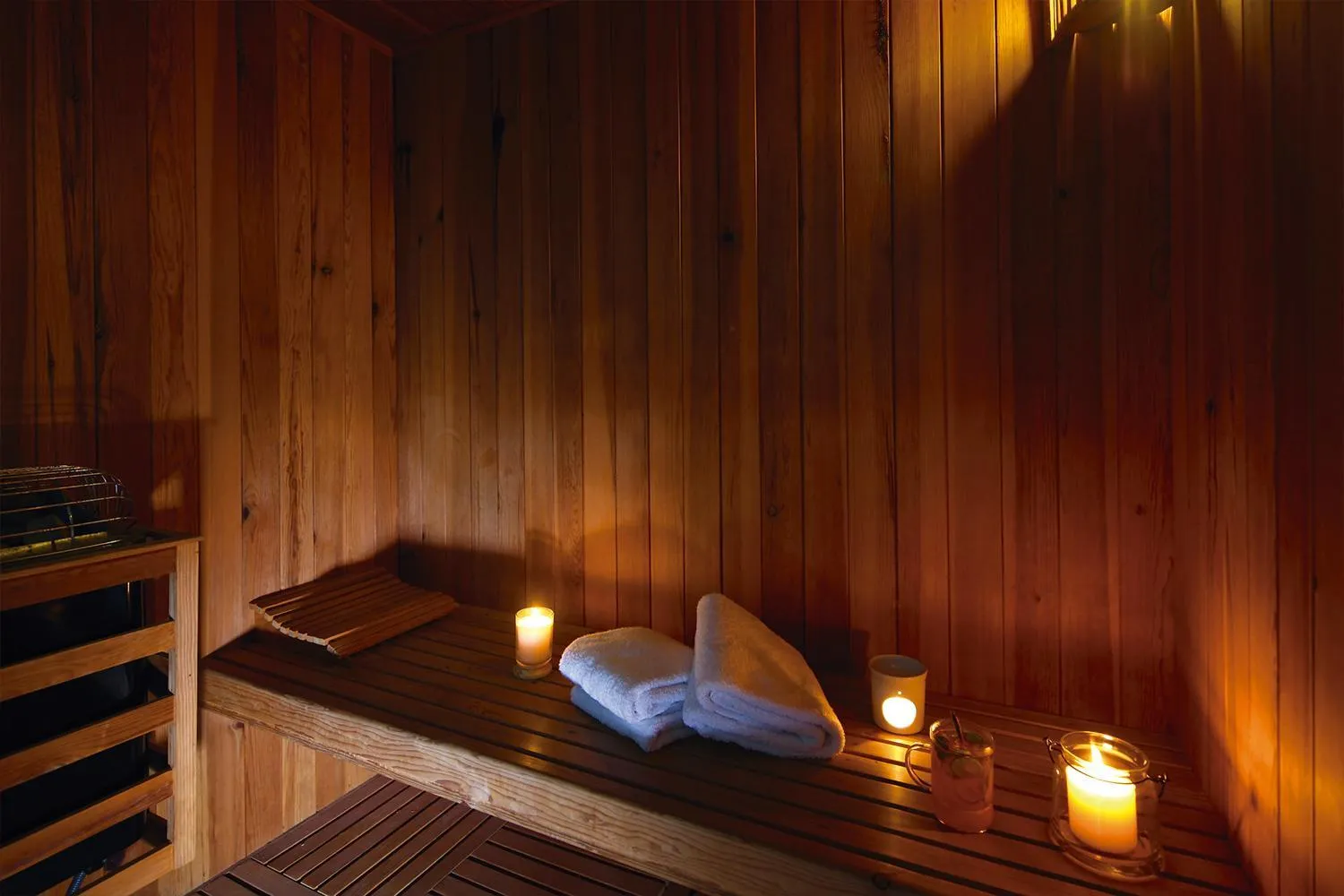 Sauna in Delfines Hotel & Convention Center