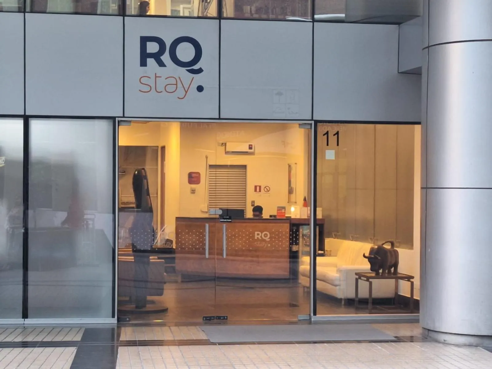 Lobby or reception in RQ Santiago