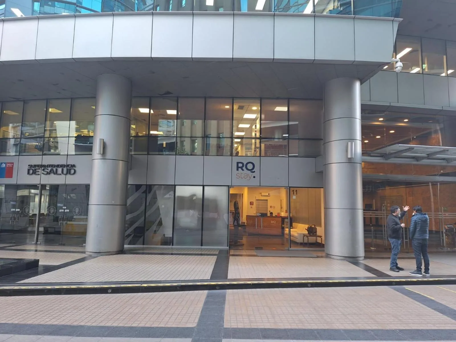 Facade/entrance in RQ Santiago