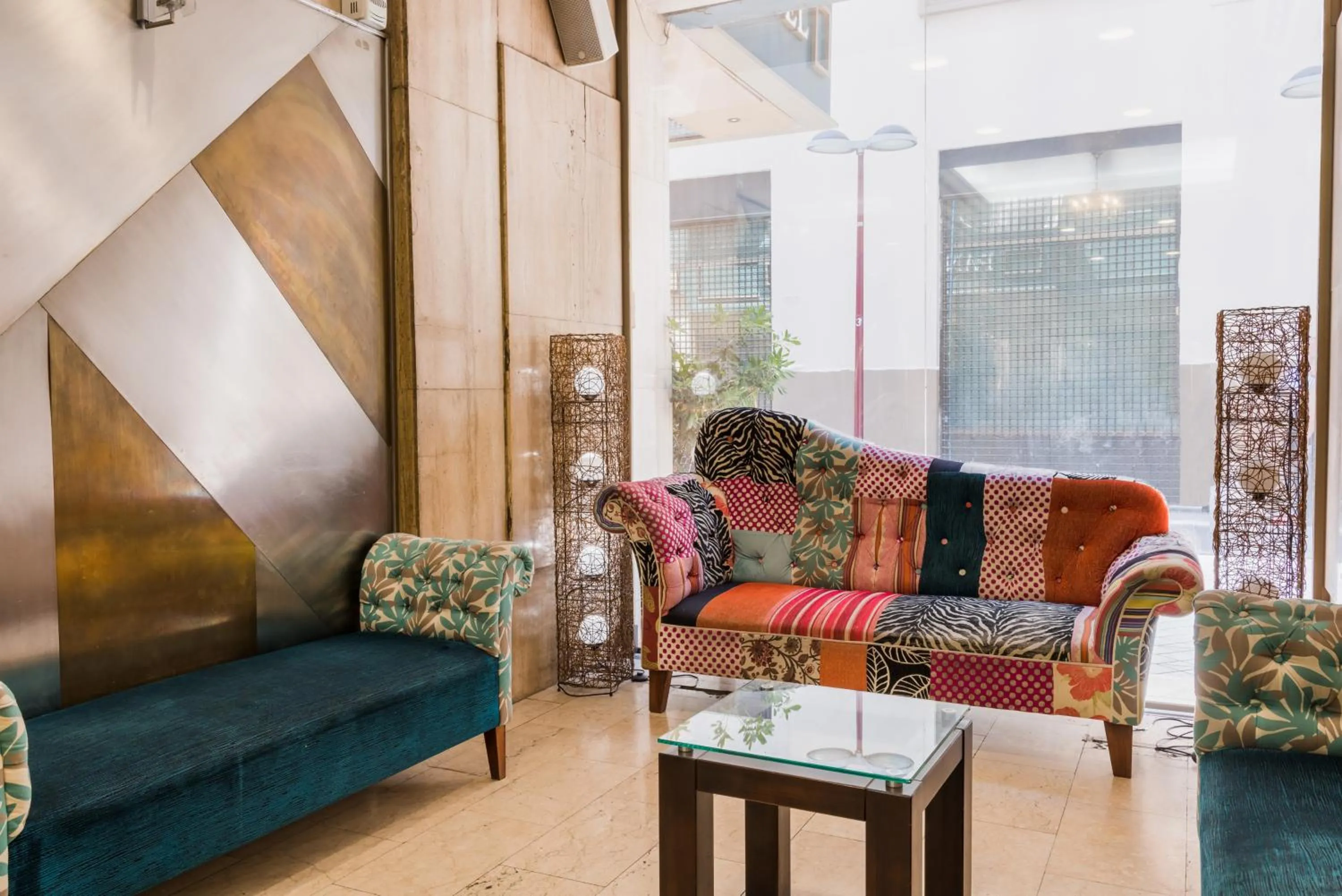 Seating area in Hotel Panamericano