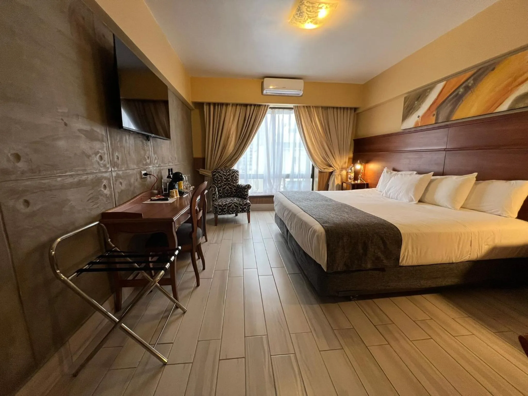 TV and multimedia, Bed in Hotel Panamericano