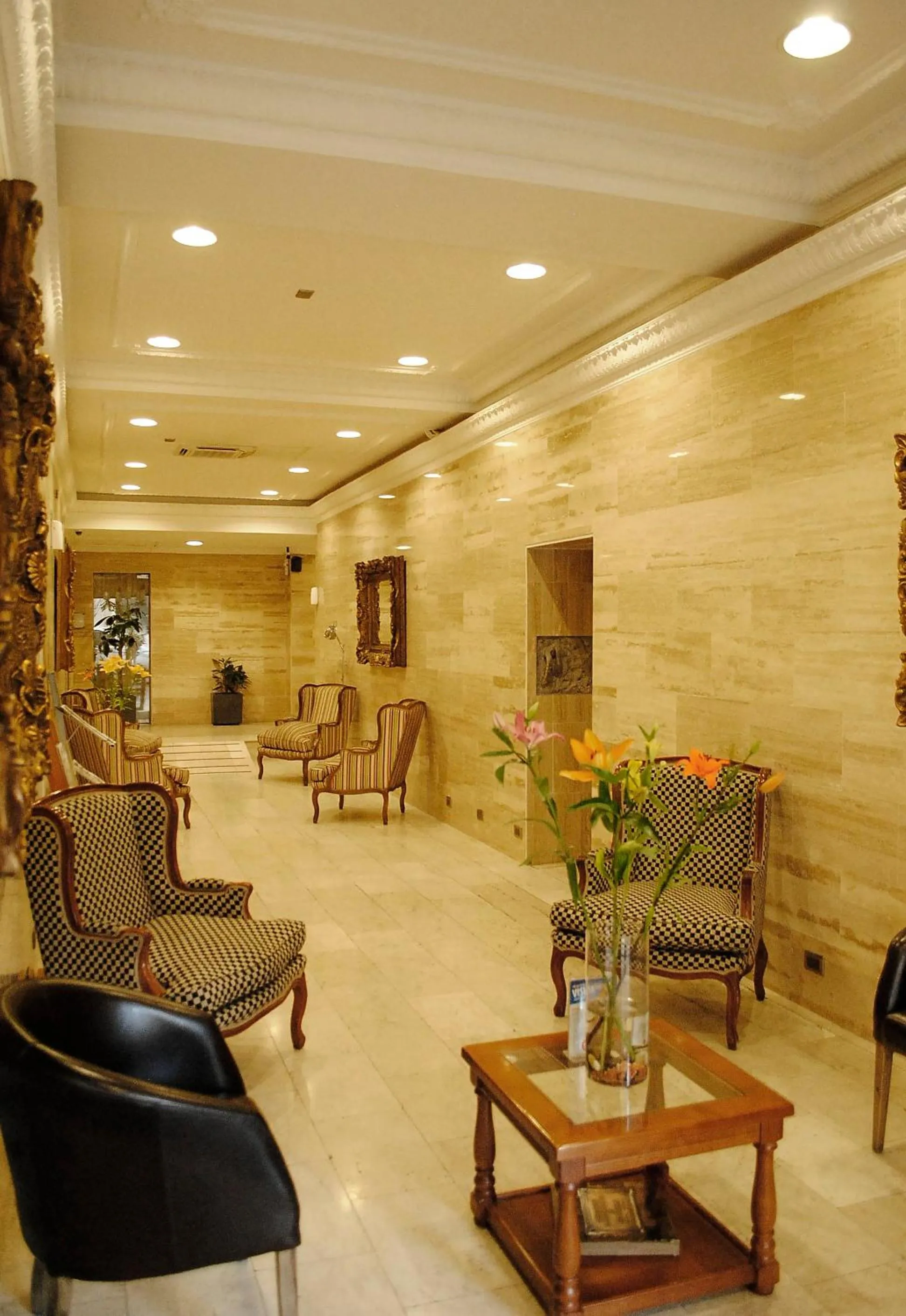 Lobby or reception in Hotel Panamericano