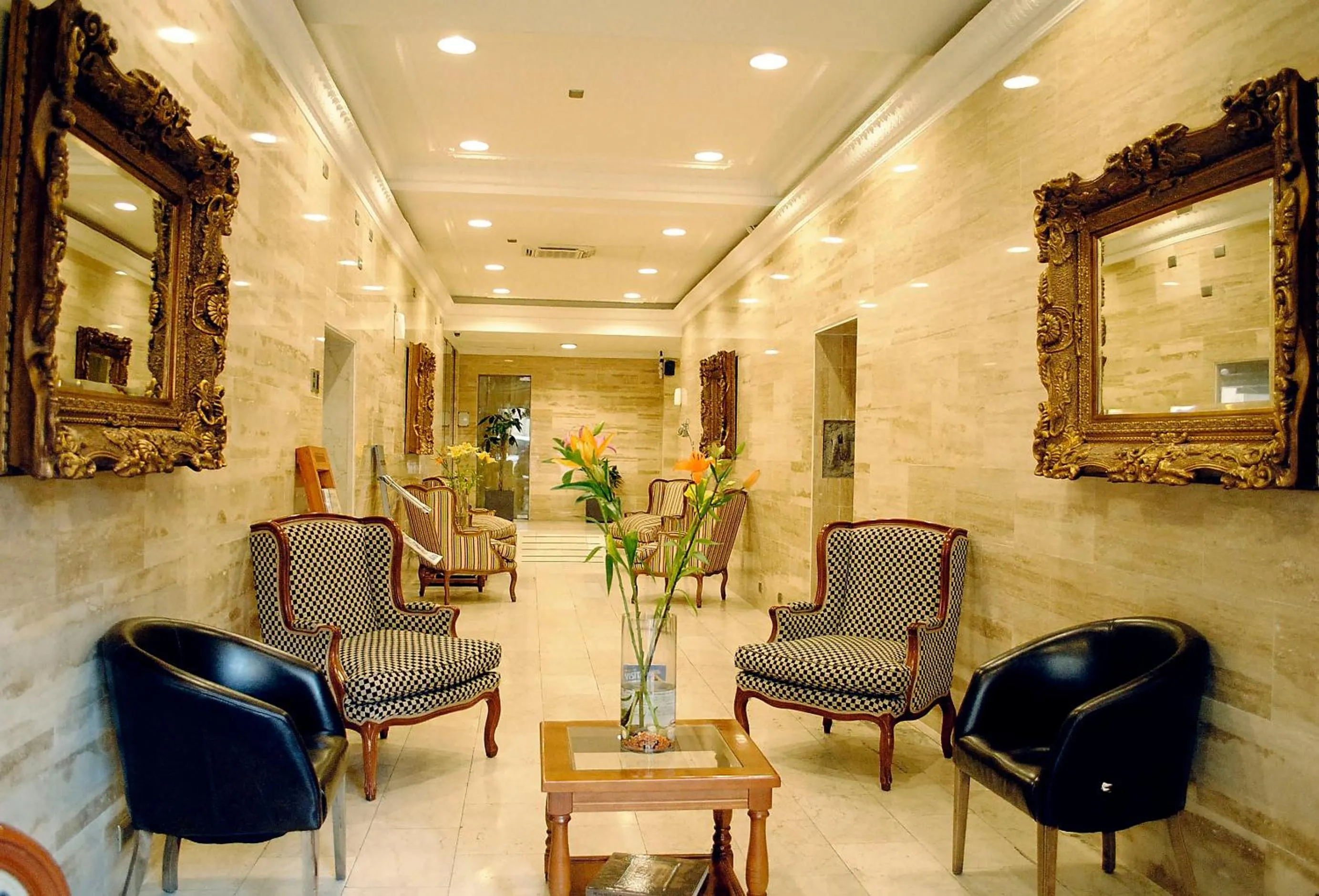 Lobby or reception in Hotel Panamericano
