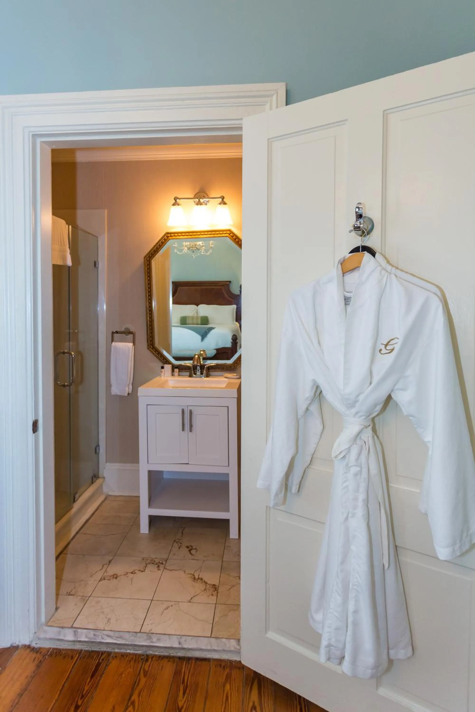 Shower in The Gastonian, Historic Inns of Savannah Collection