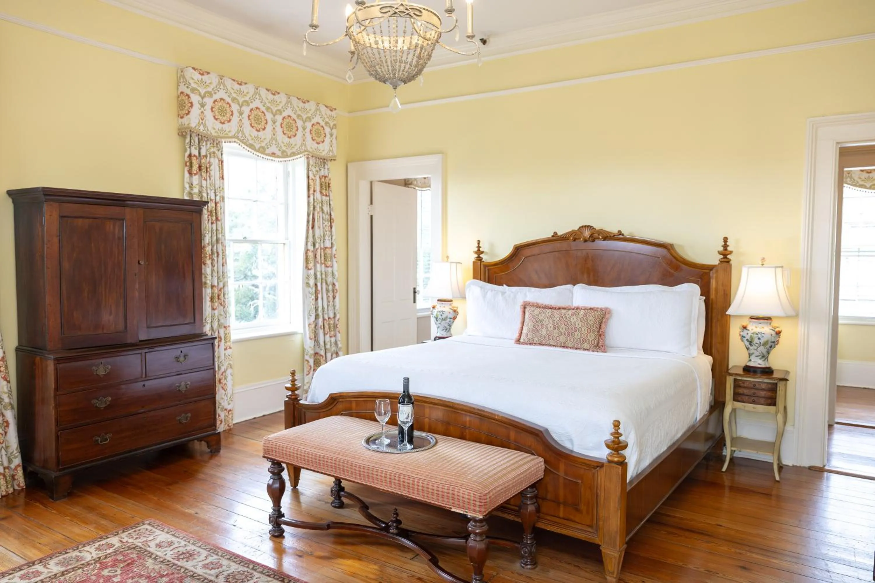 Bedroom, Bed in The Gastonian, Historic Inns of Savannah Collection
