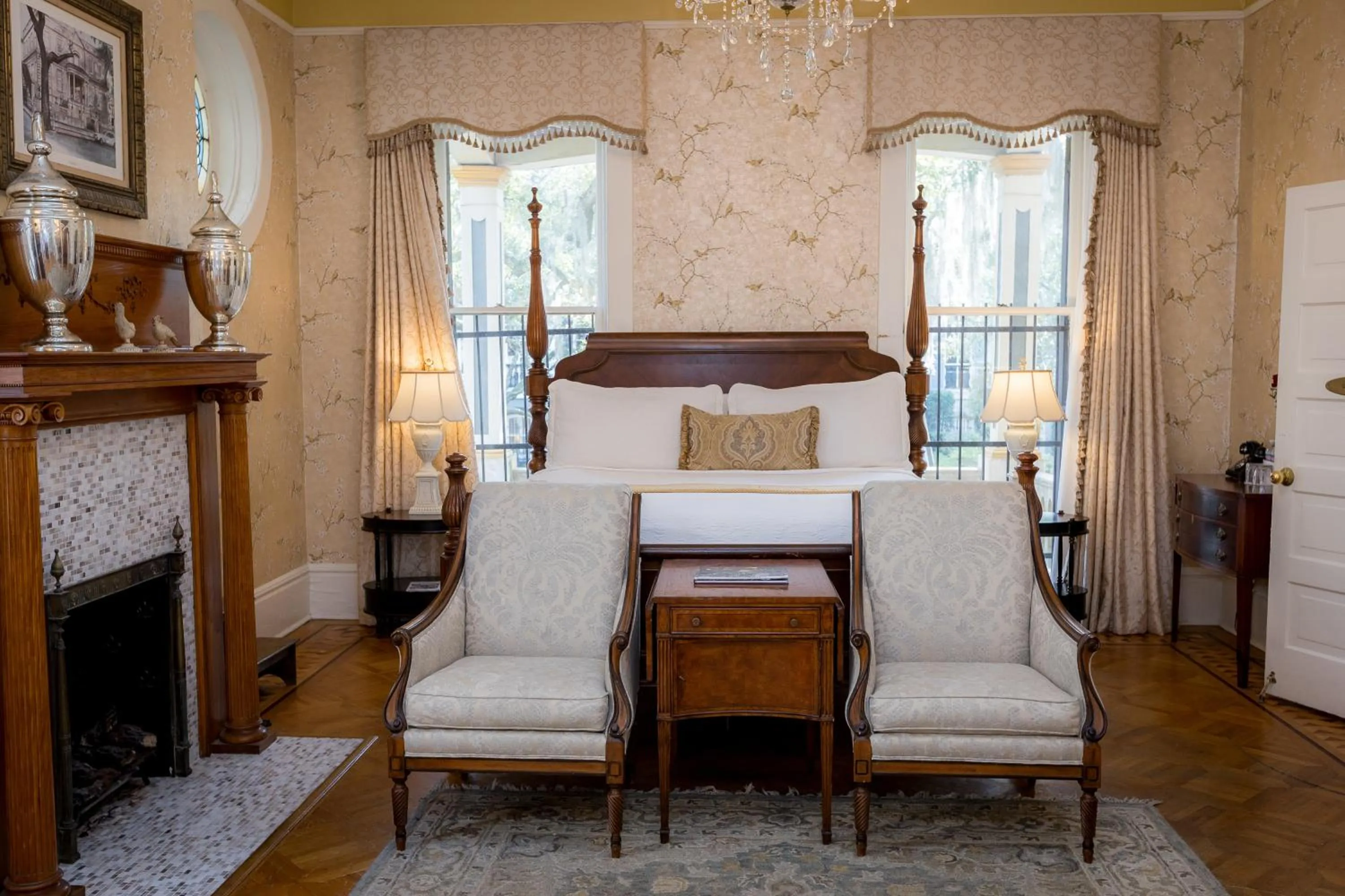 Bedroom in The Gastonian, Historic Inns of Savannah Collection